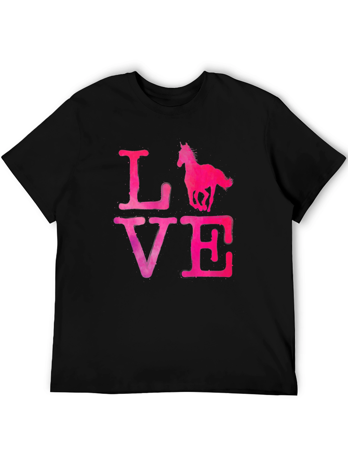 Love Horse T-Shirt - Black