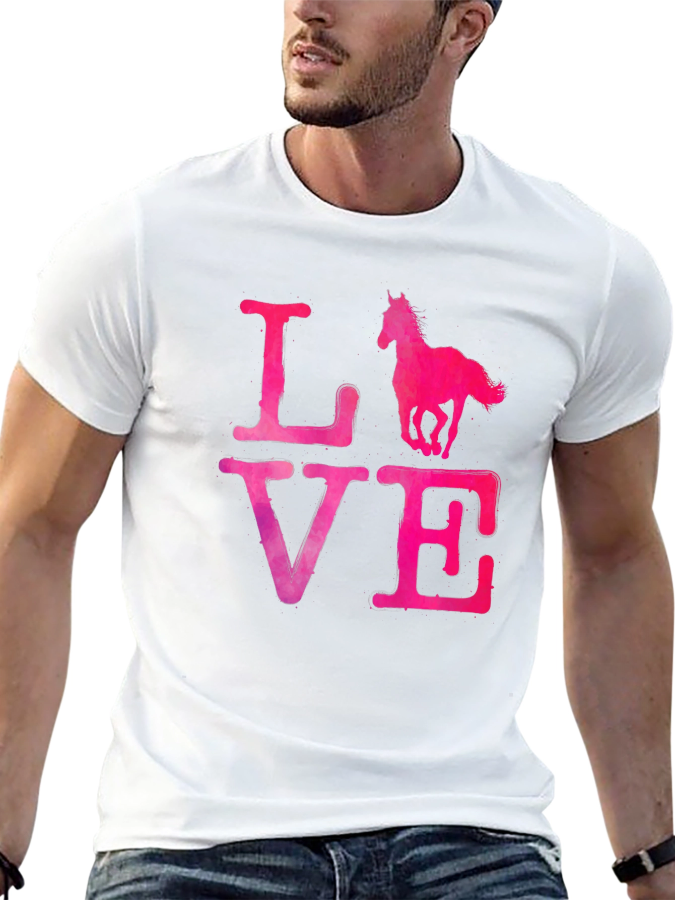 Love Horse T-Shirt - Black
