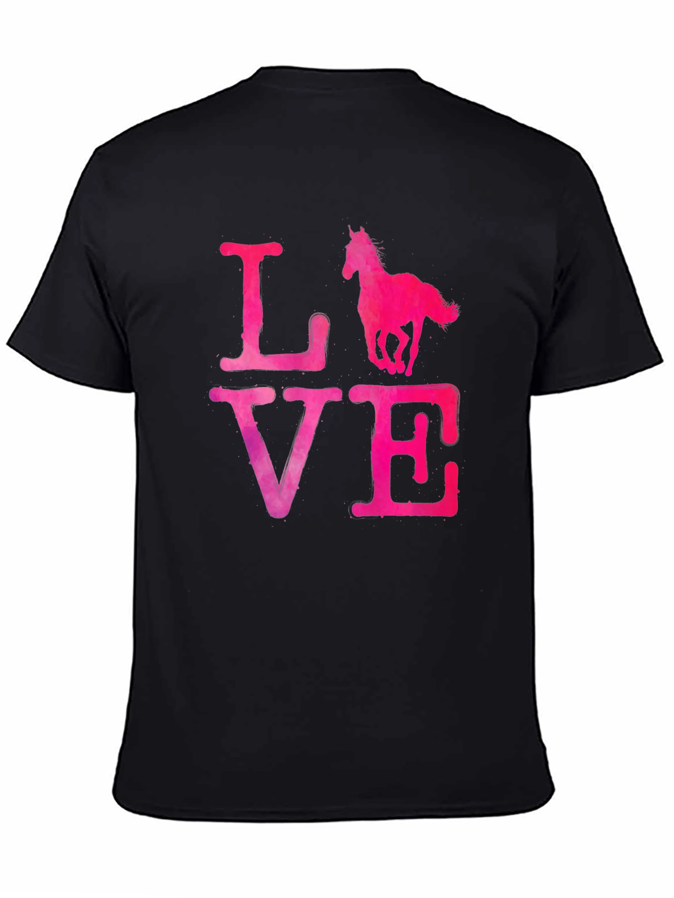 Love Horse T-Shirt - Black