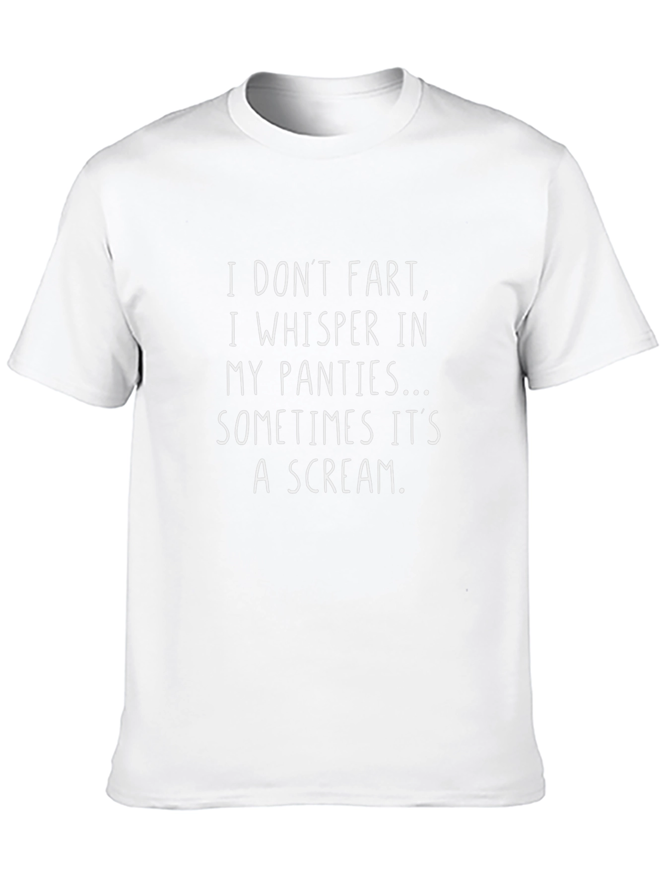Funny I Dont Fart Whisper T-Shirt