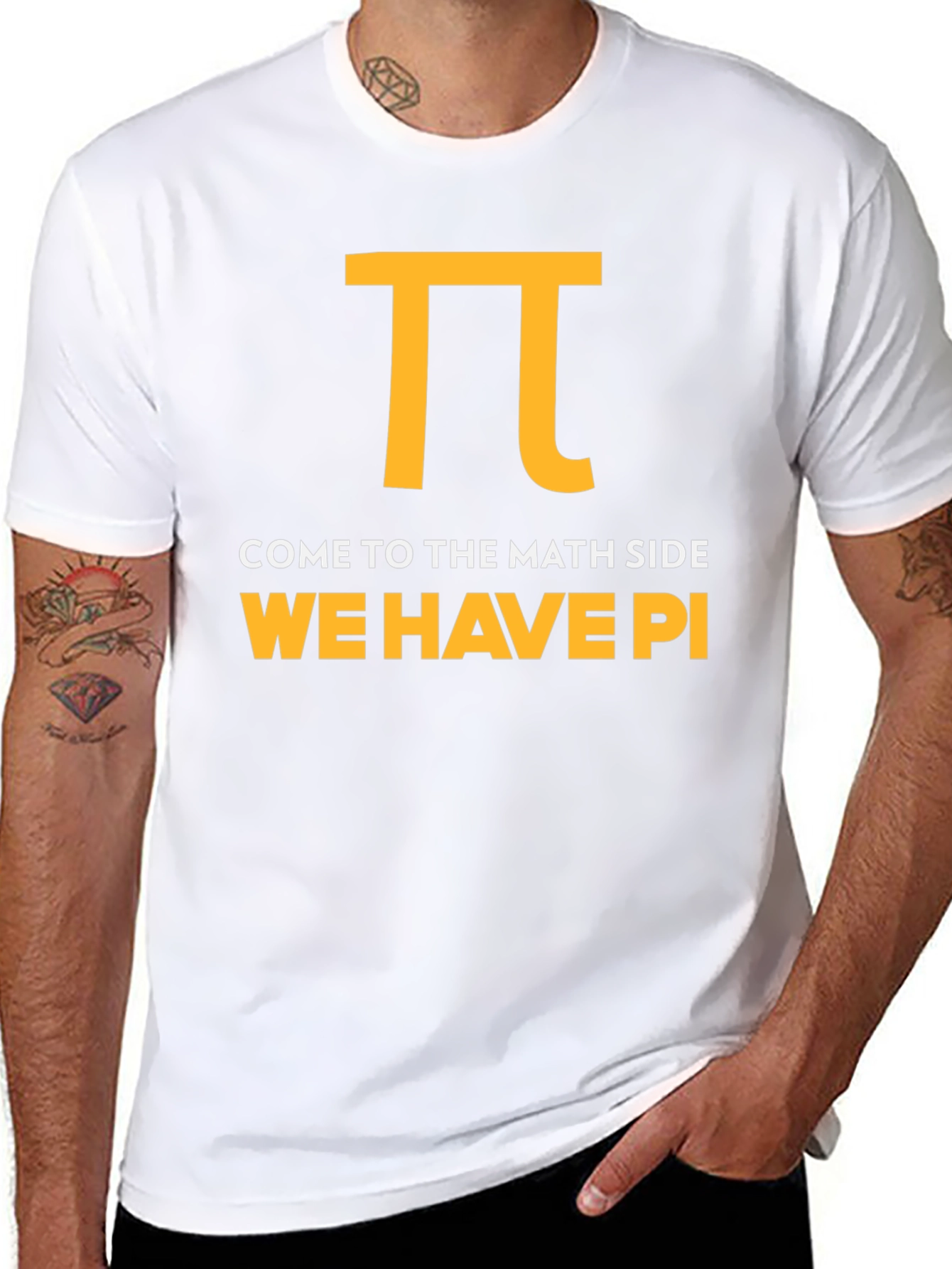 Math Side Pi Graphic T-Shirt