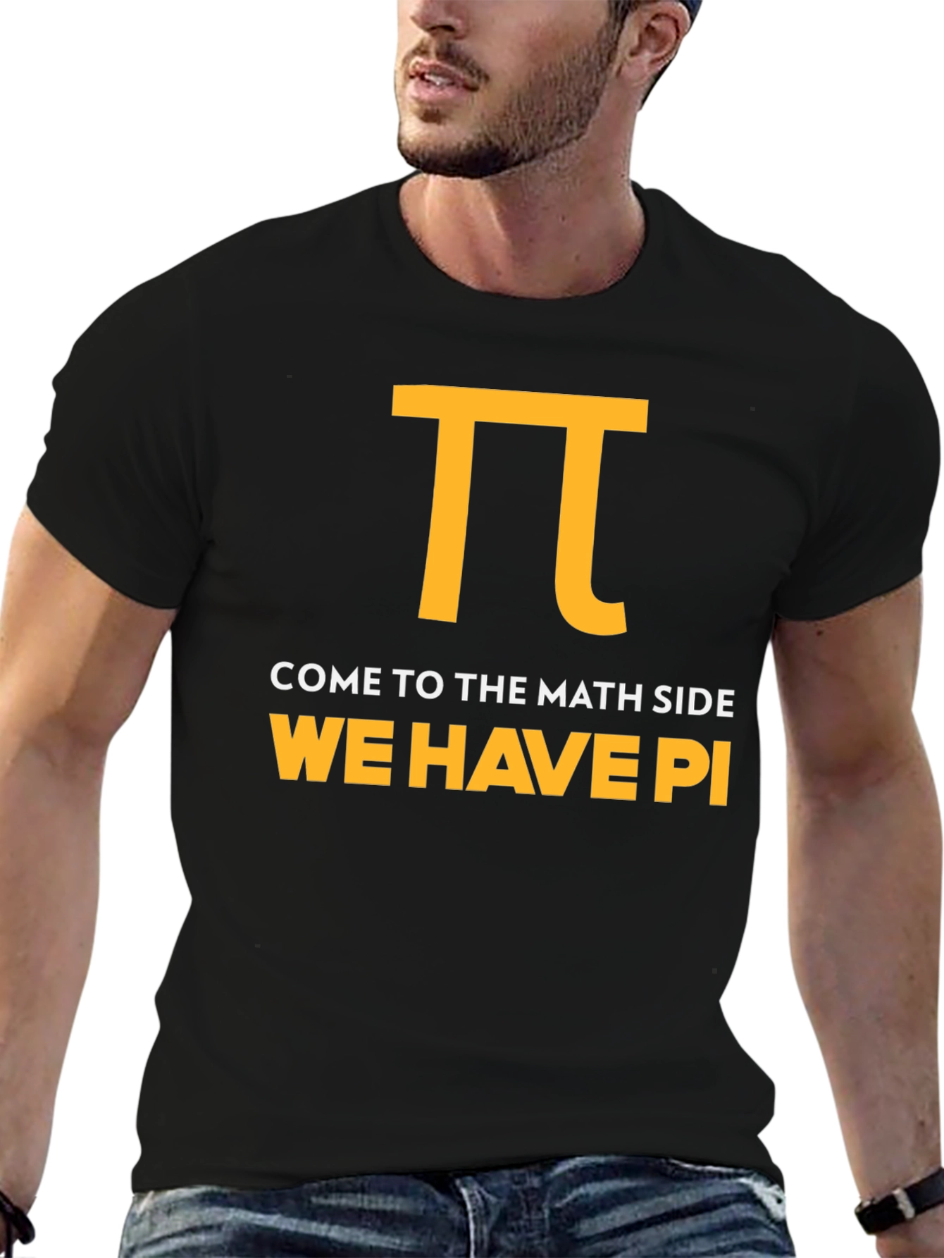 Math Side Pi Graphic T-Shirt