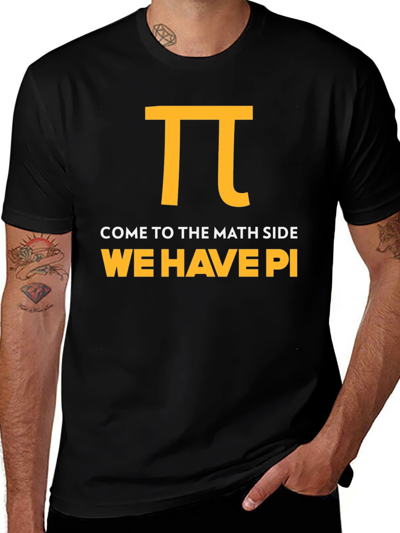 Math Side Pi Graphic T-Shirt
