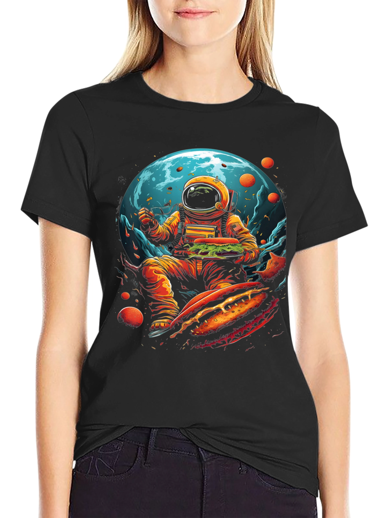 Astronaut Sandwich Graphic Tee