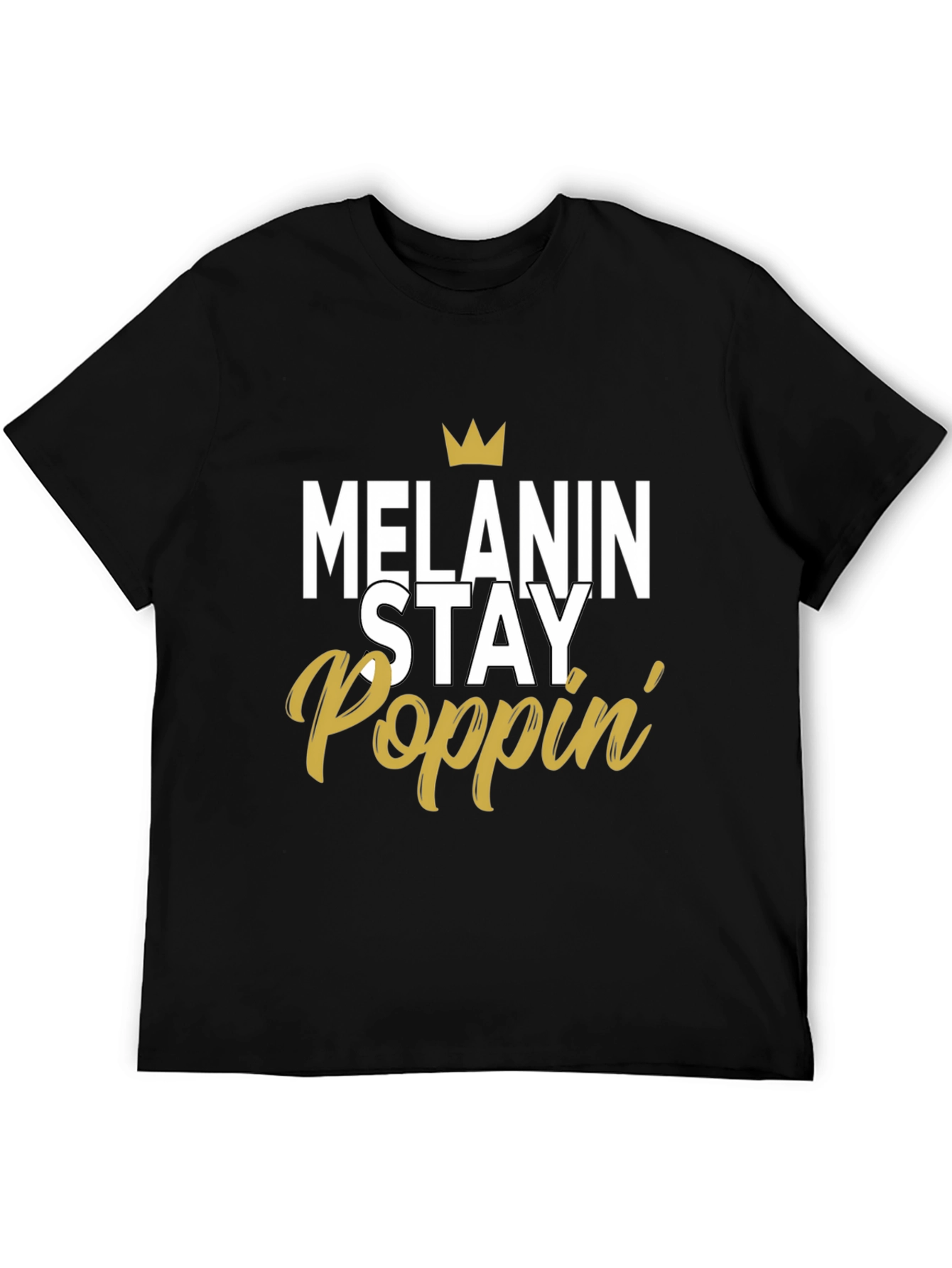 Melanin Stay Poppin Graphic Tee