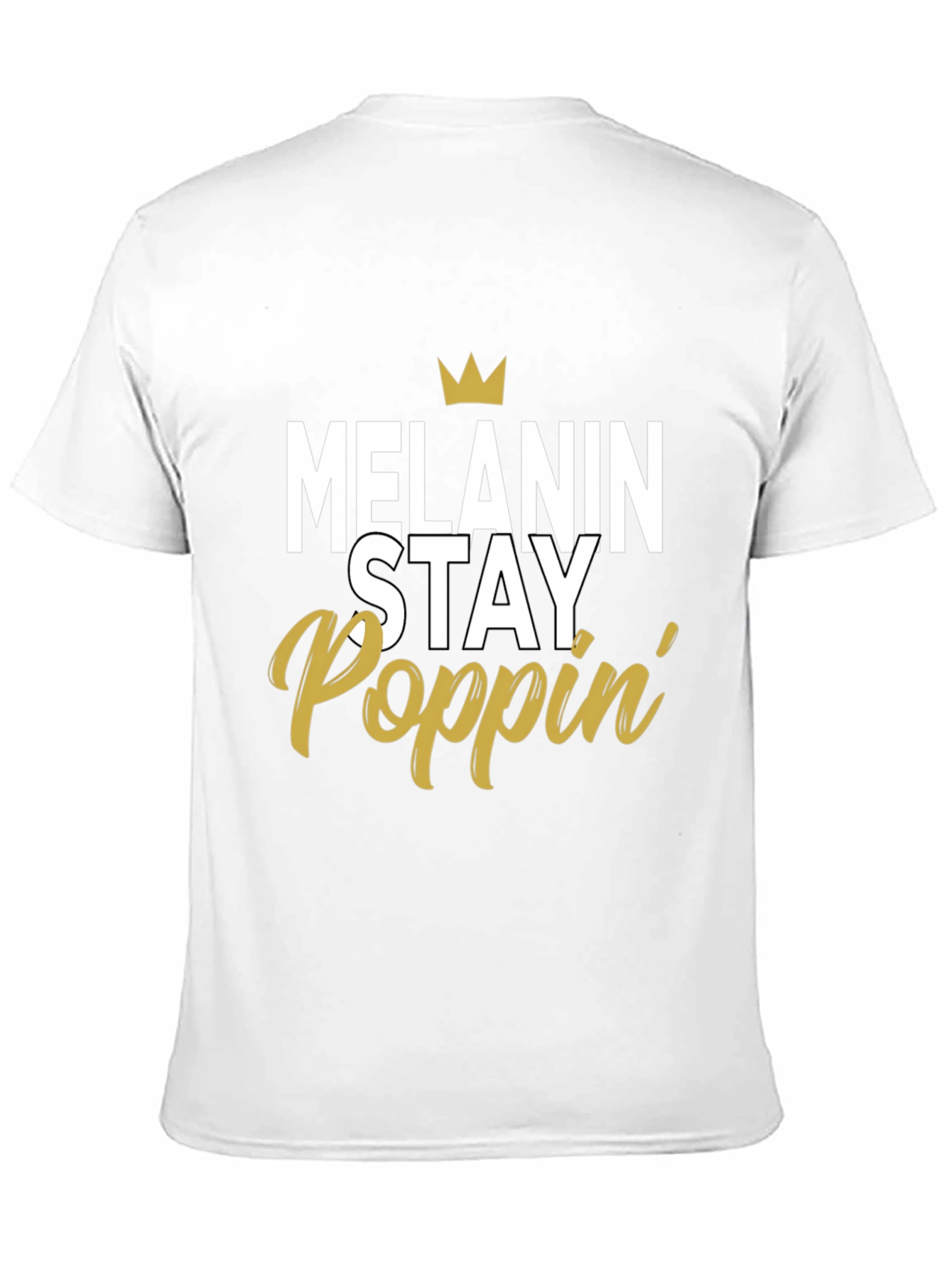 Melanin Stay Poppin Graphic Tee