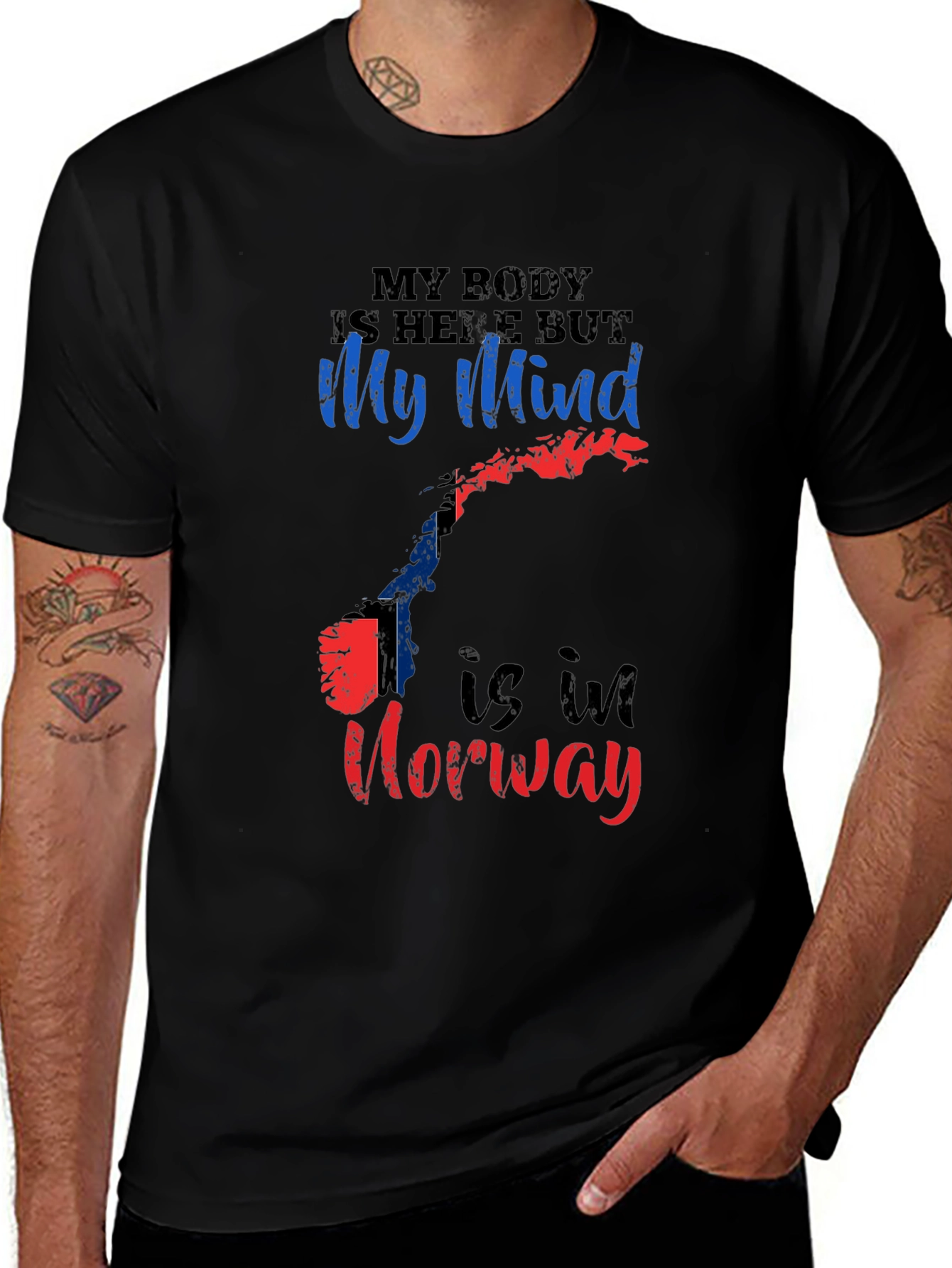 My Mind is in Norway T-Shirt
