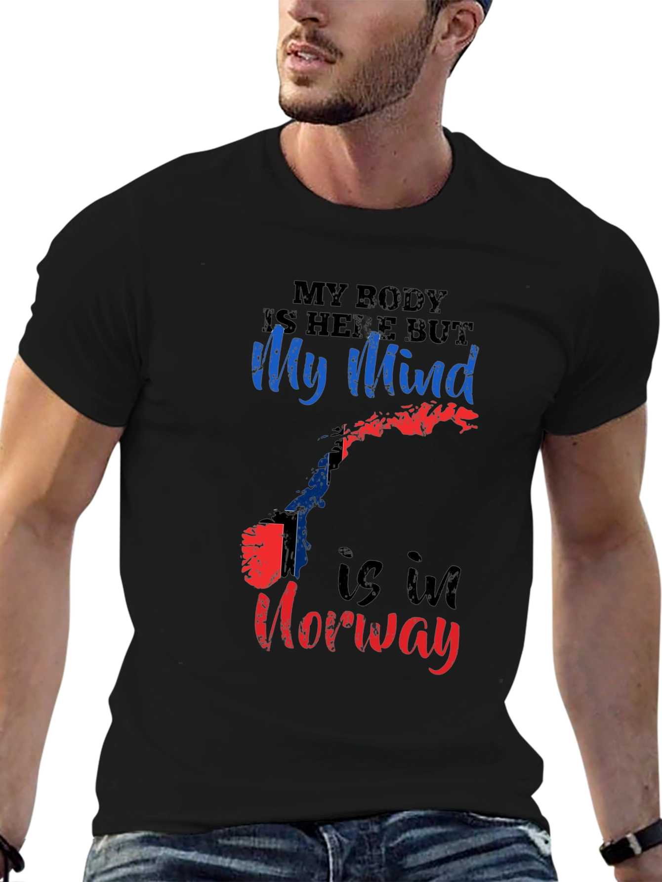My Mind is in Norway T-Shirt