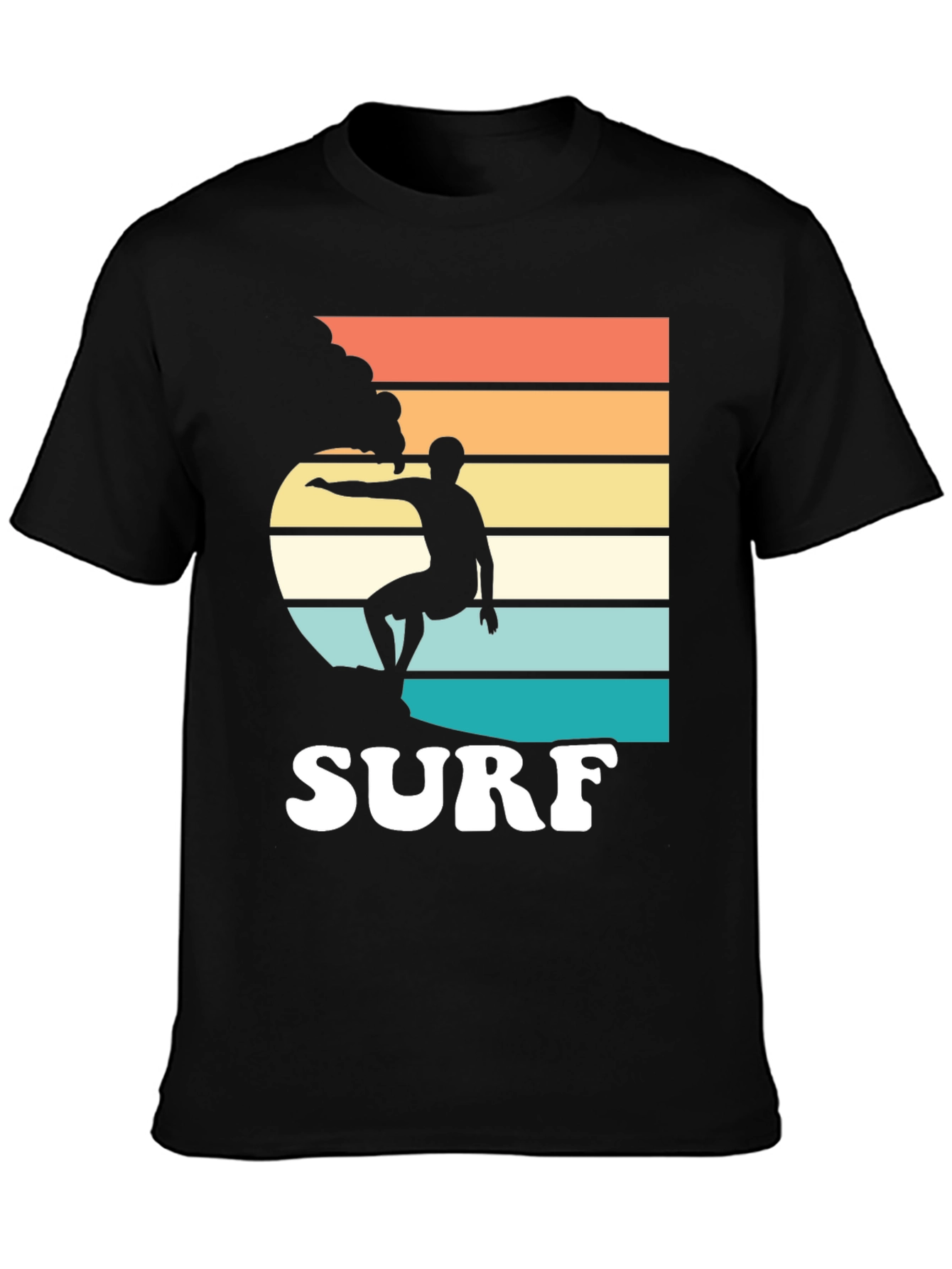 Retro Surf T-Shirt | Surfer Graphic Tee