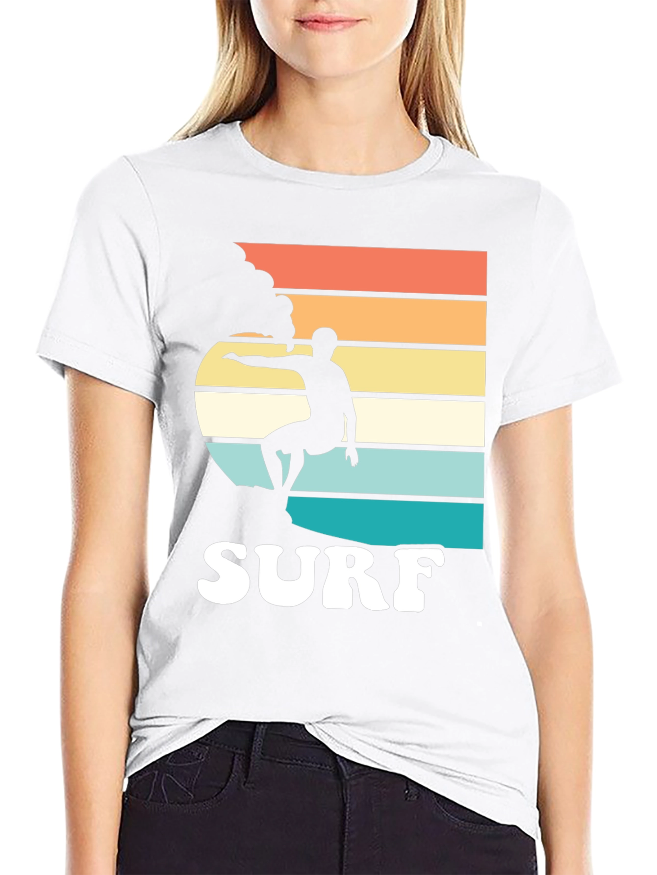 Retro Surf T-Shirt | Surfer Graphic Tee