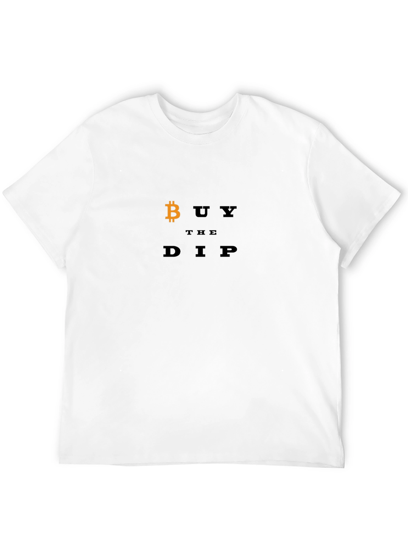 Bitcoin Buy The Dip Graphic T-Shirt