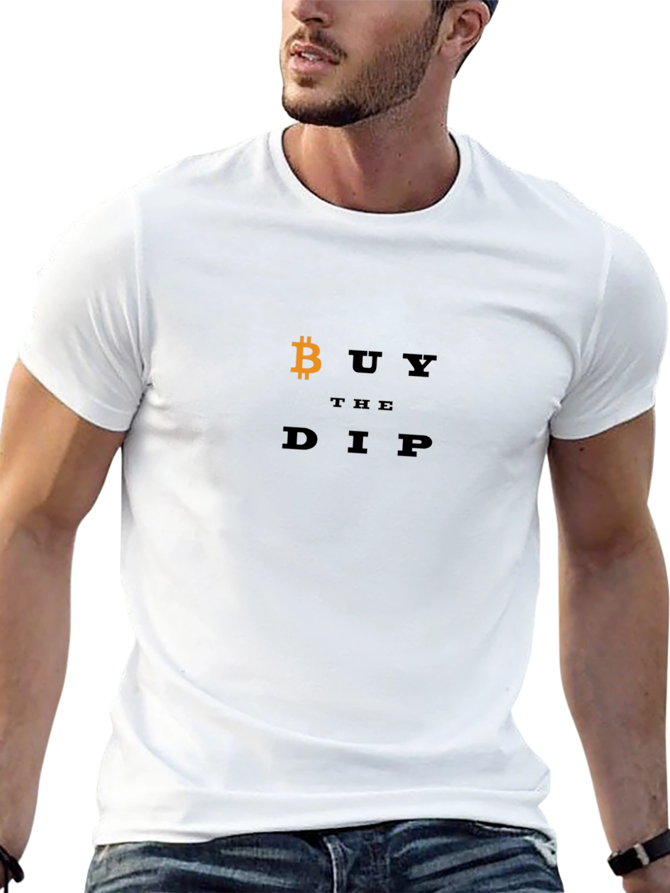 Bitcoin Buy The Dip Graphic T-Shirt