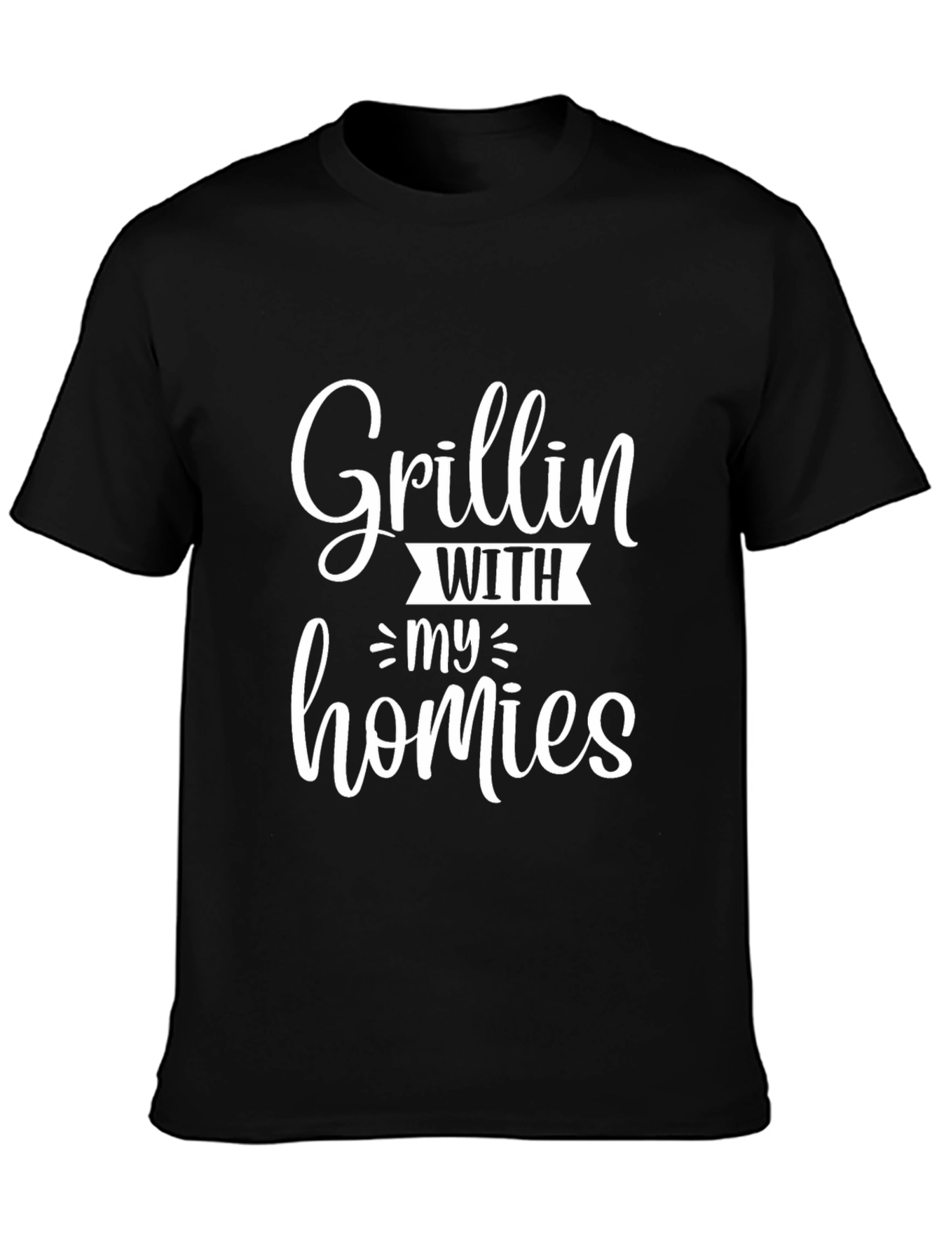 Grillin with my Homies Graphic Tee - BBQ Ready!