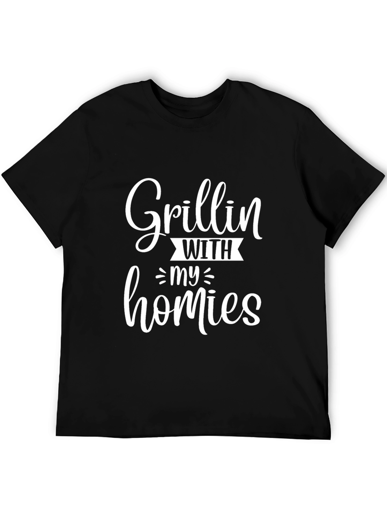 Grillin with my Homies Graphic Tee - BBQ Ready!
