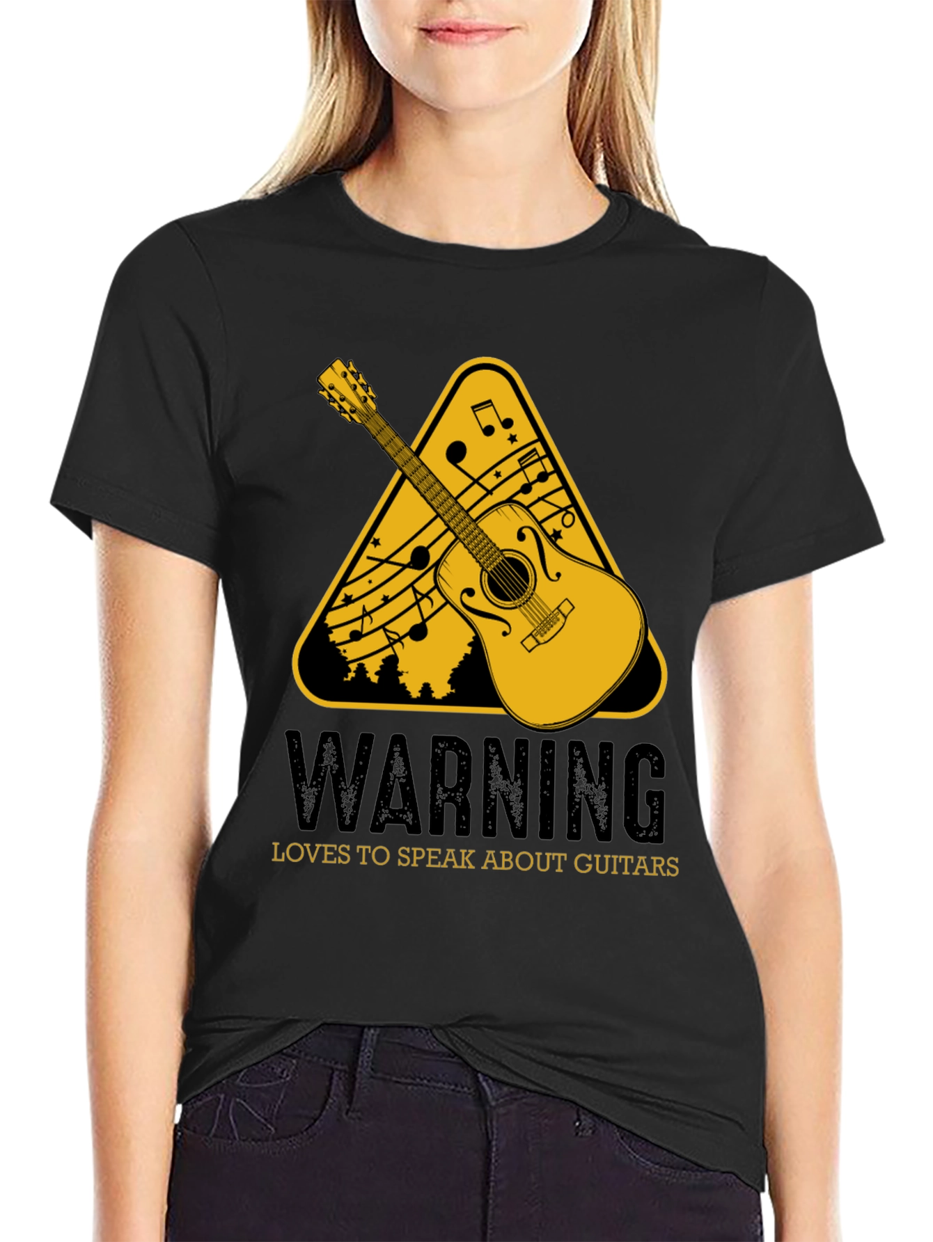Guitar Lovers Warning T-Shirt