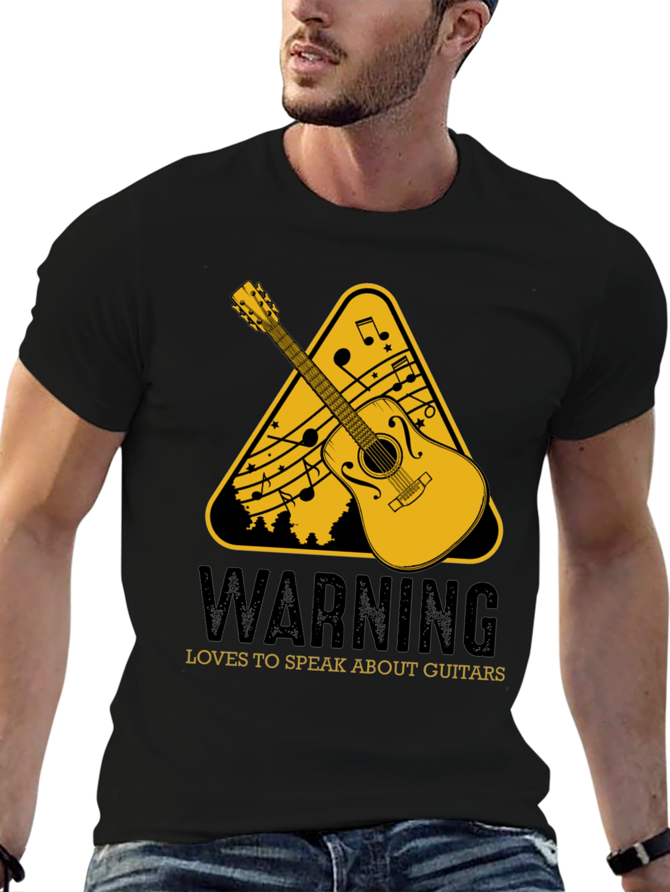 Guitar Lovers Warning T-Shirt
