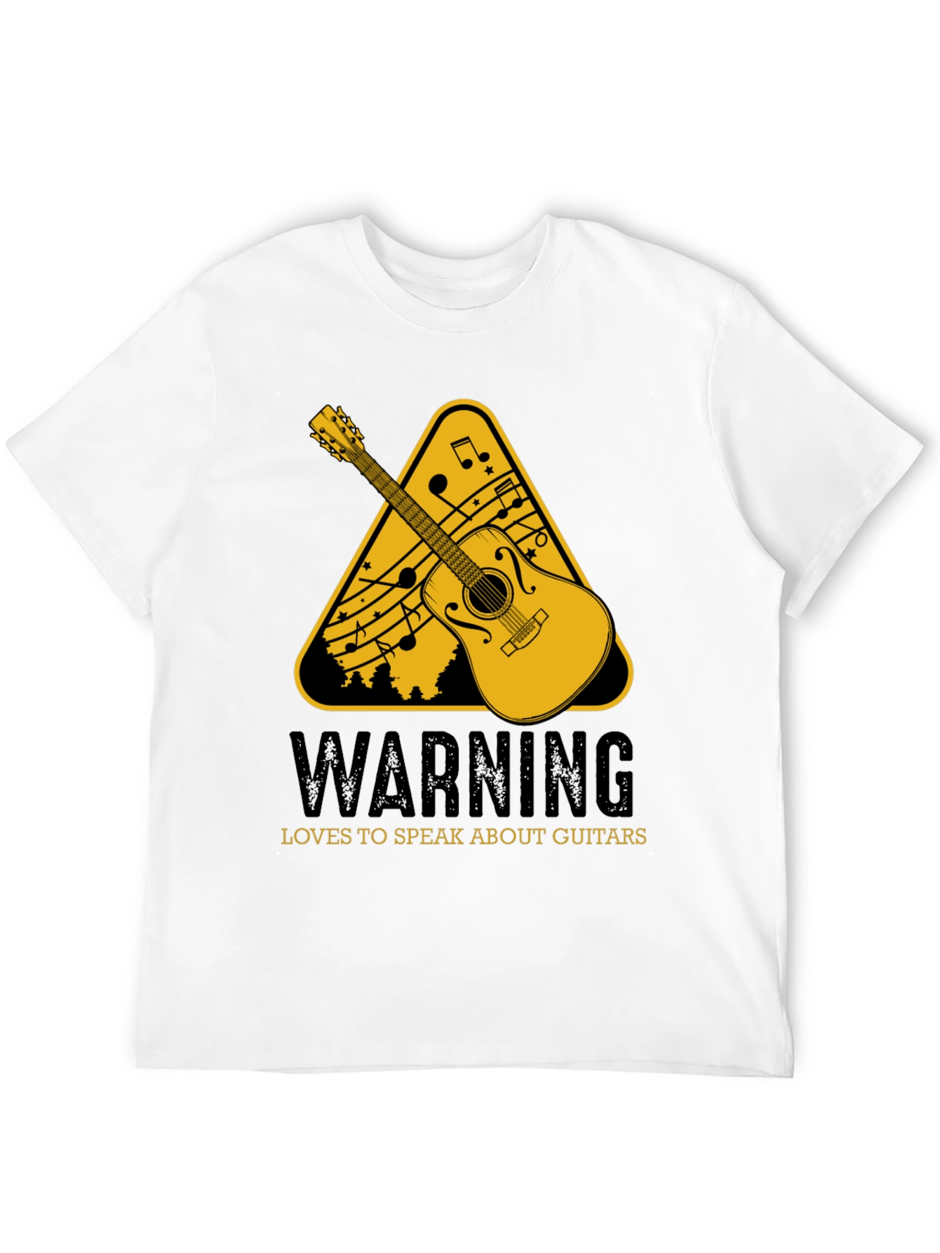 Guitar Lovers Warning T-Shirt