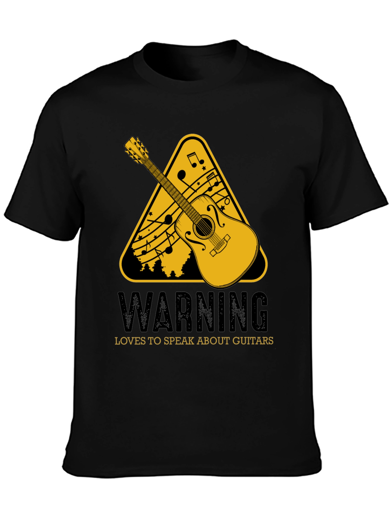 Guitar Lovers Warning T-Shirt