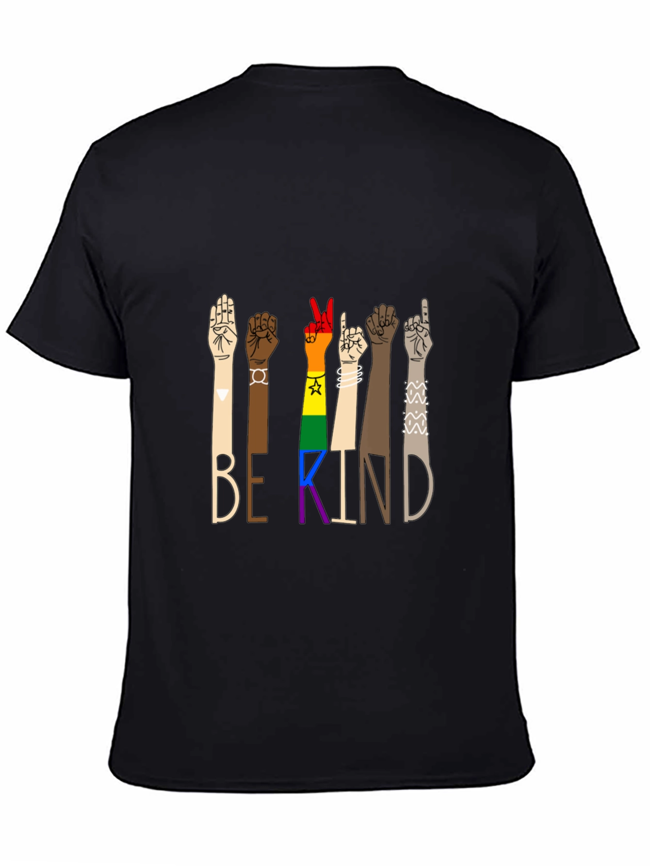 Be Kind Graphic Tee - Equality & Inclusion