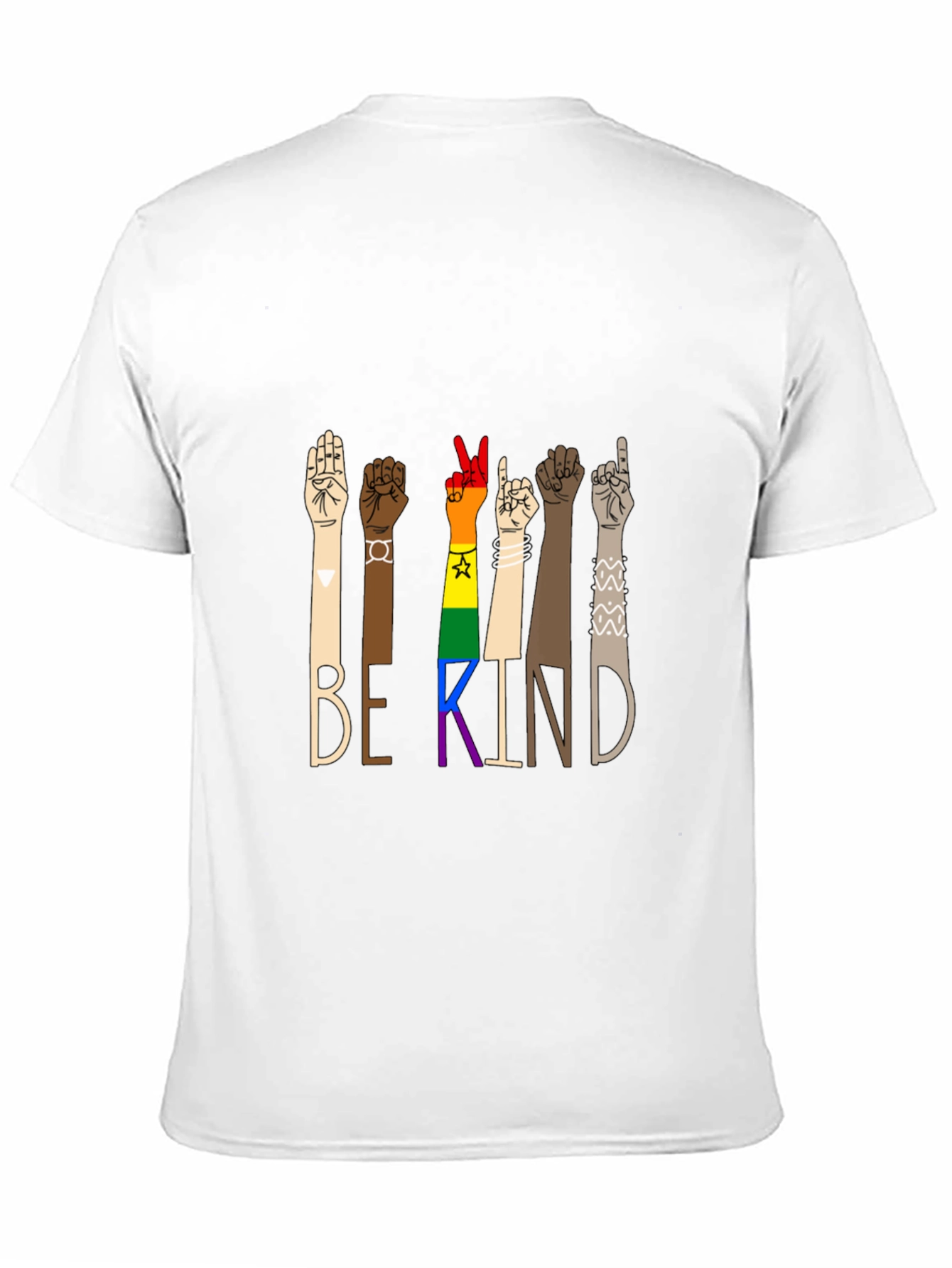 Be Kind Graphic Tee - Equality & Inclusion