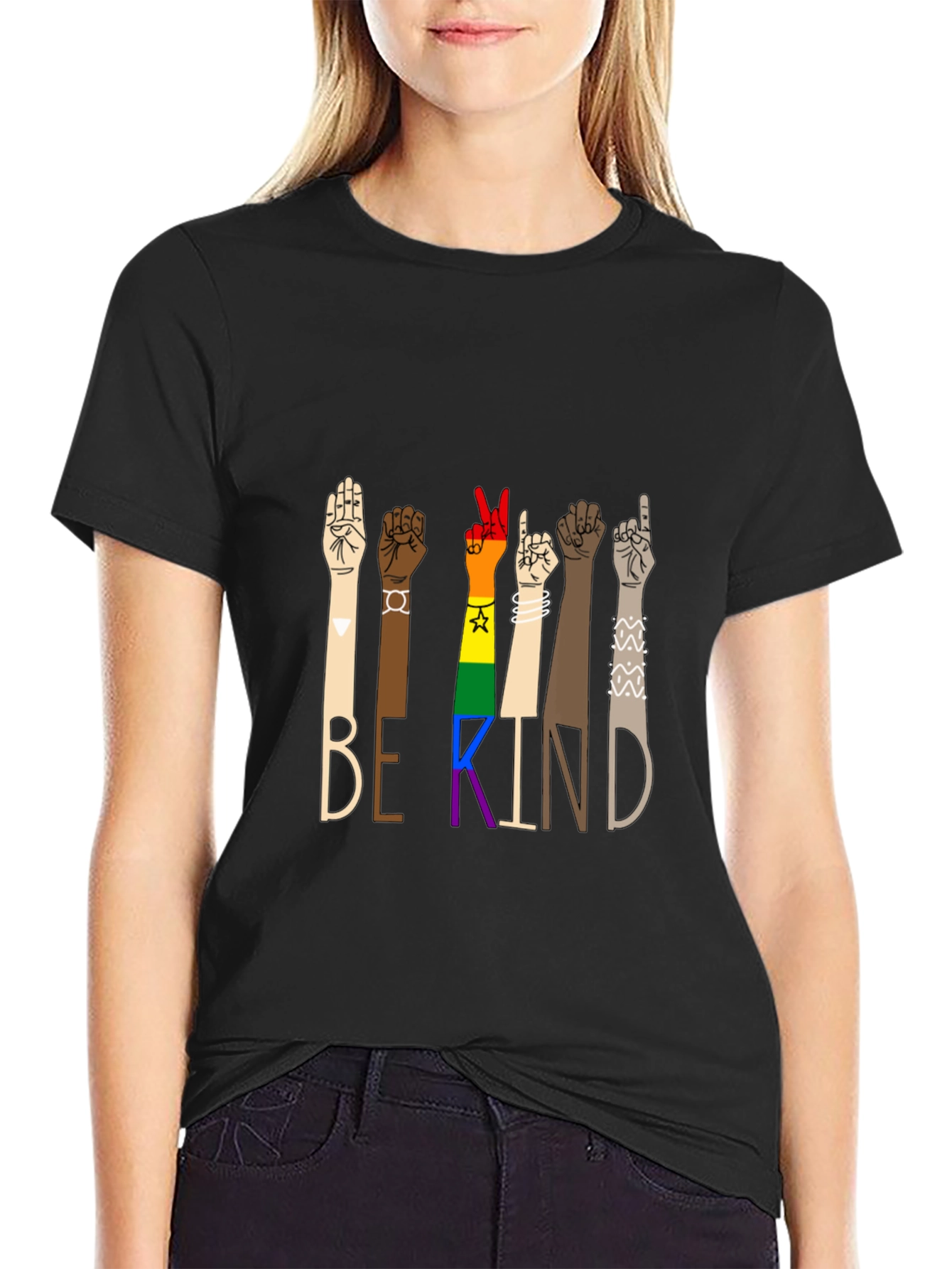 Be Kind Graphic Tee - Equality & Inclusion