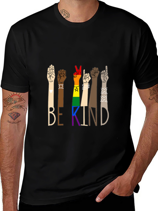 Be Kind Graphic Tee - Equality & Inclusion