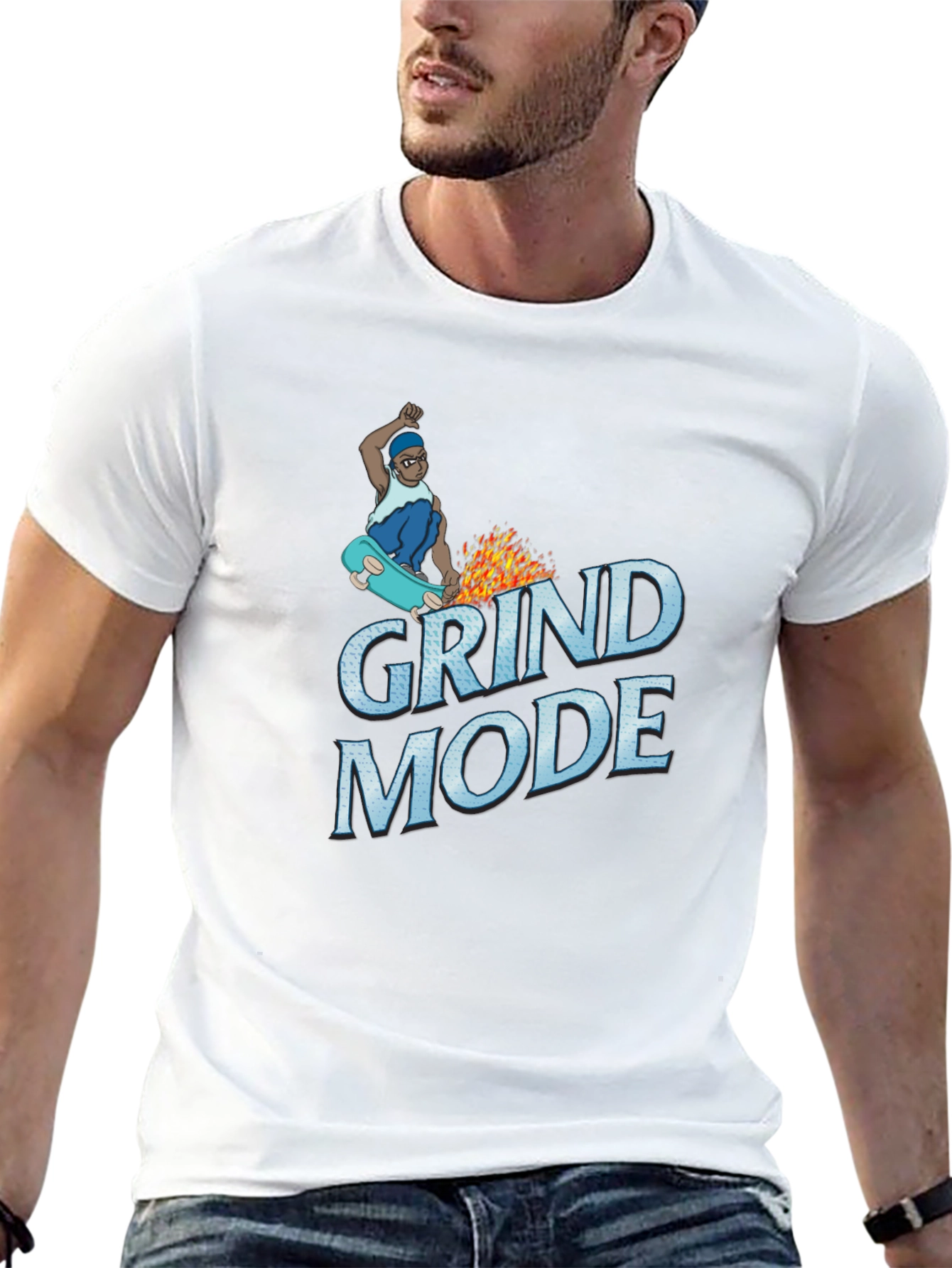 Grind Mode Black T-Shirt