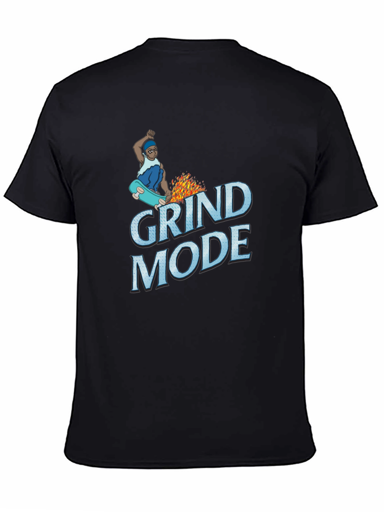 Grind Mode Black T-Shirt