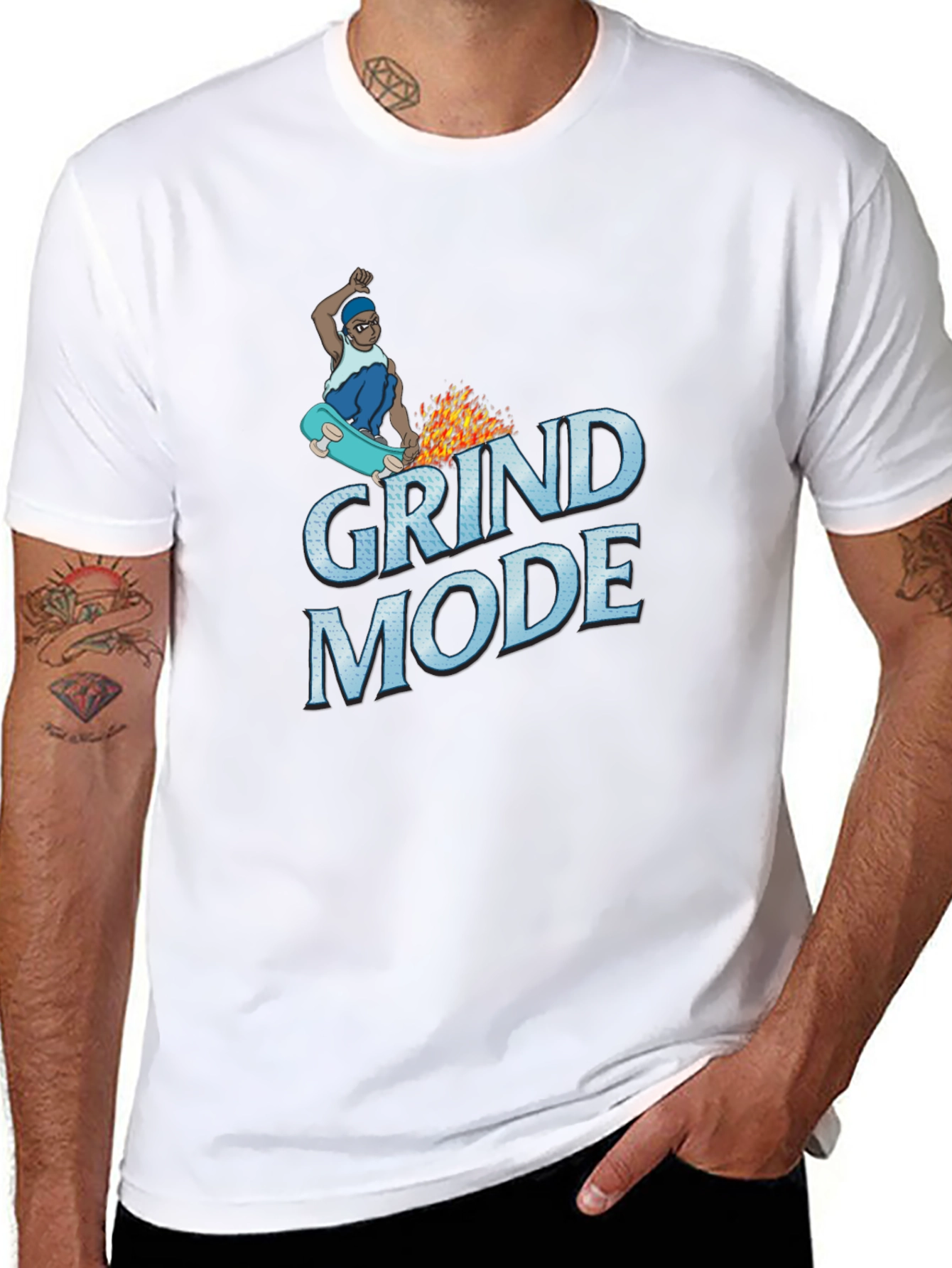 Grind Mode Black T-Shirt