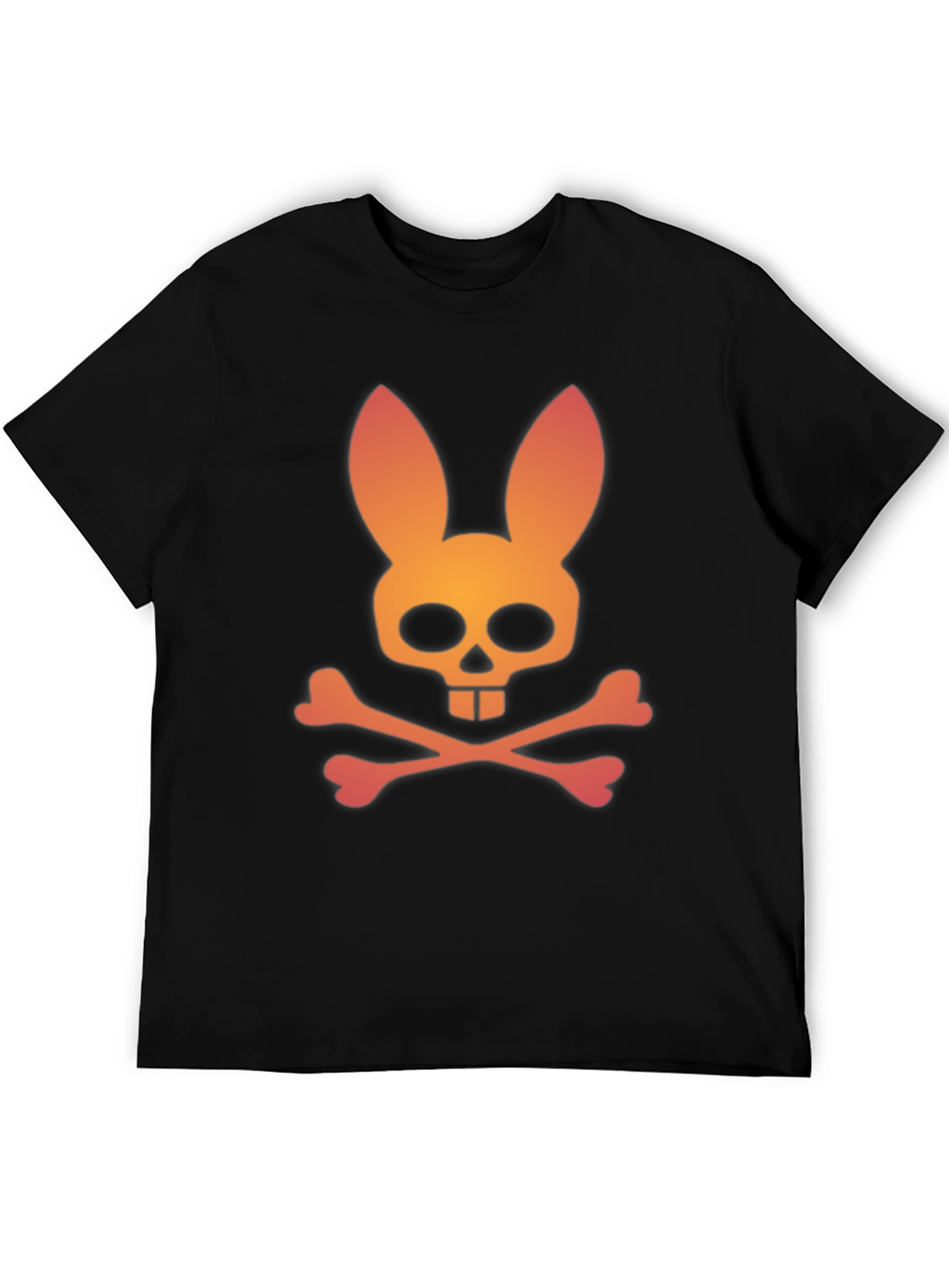 Bunny Skull T-Shirt - Edgy Streetwear
