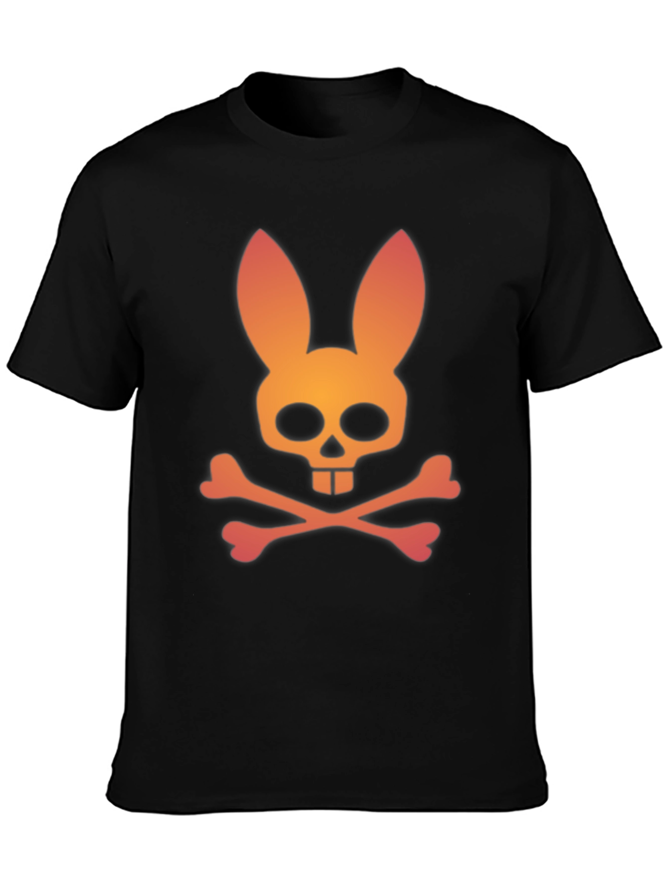 Bunny Skull T-Shirt - Edgy Streetwear