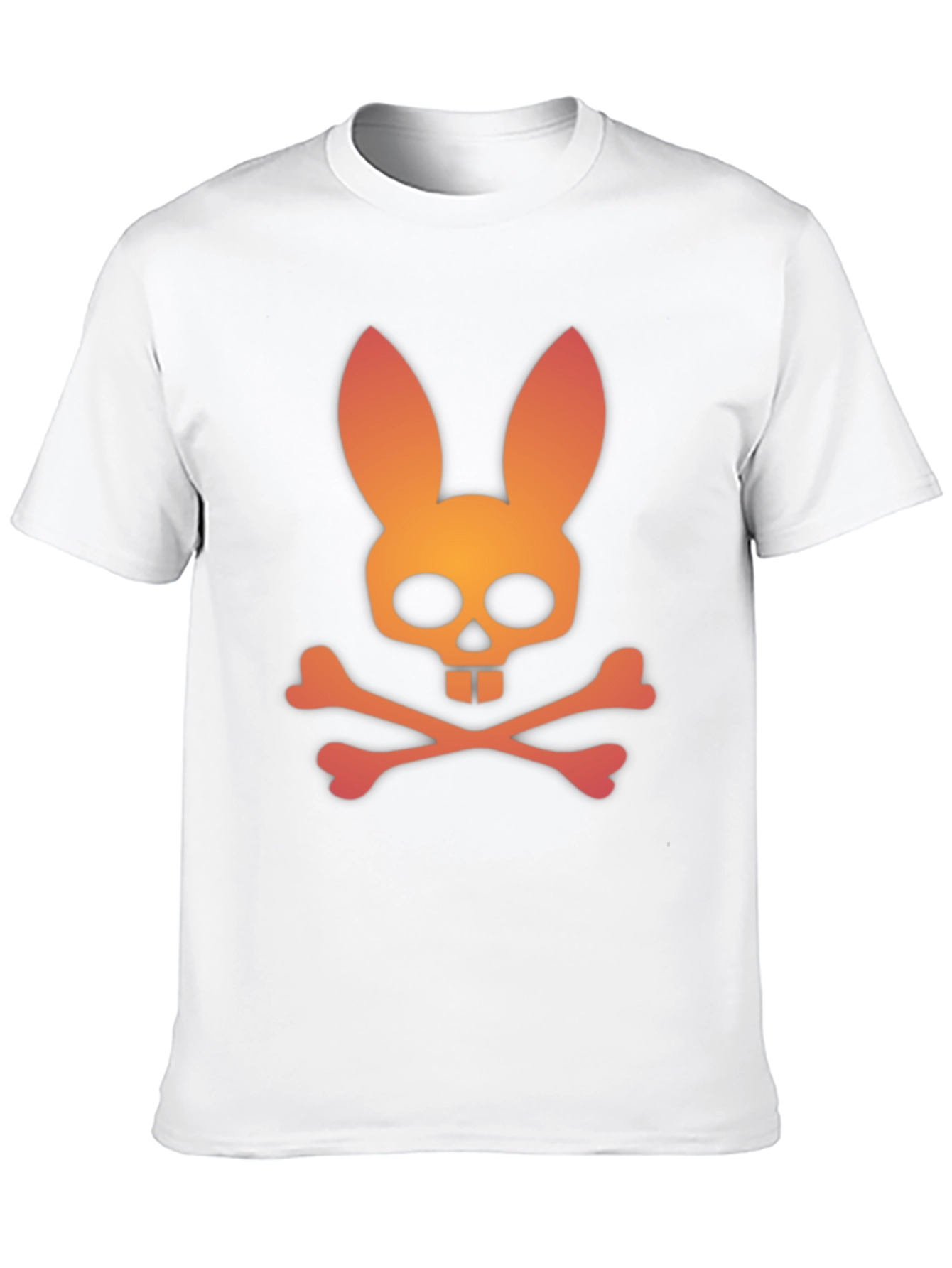 Bunny Skull T-Shirt - Edgy Streetwear