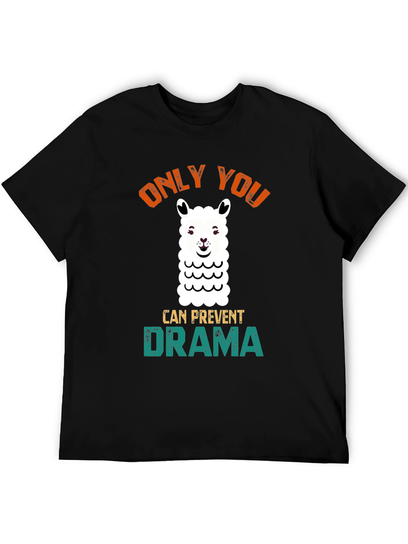 Only You Can Prevent Drama Llama Graphic Tee