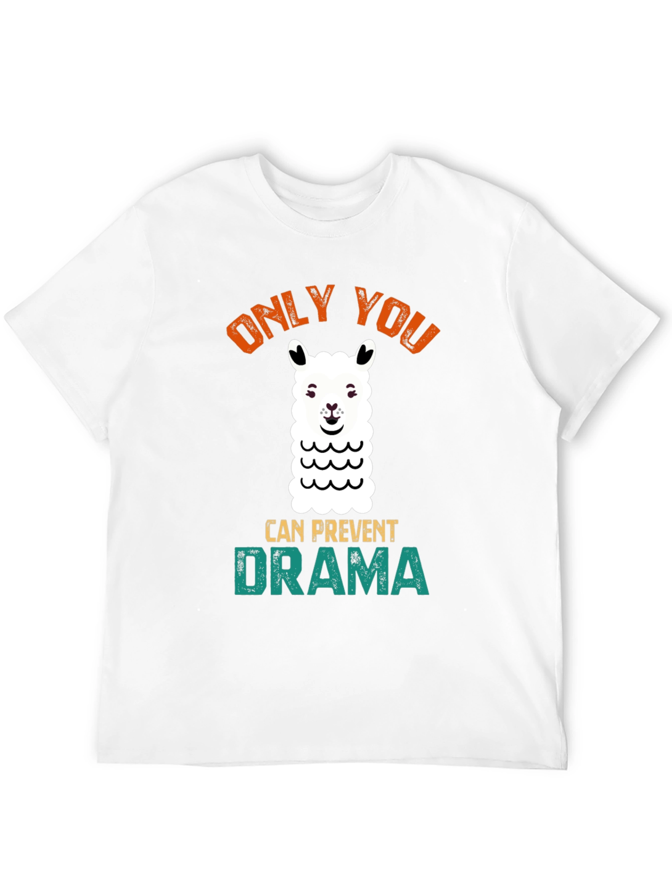 Only You Can Prevent Drama Llama Graphic Tee