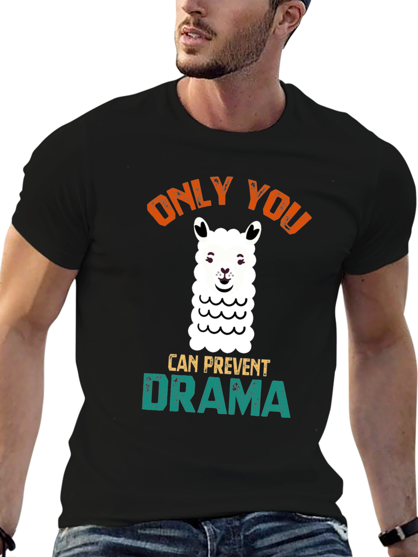 Only You Can Prevent Drama Llama Graphic Tee