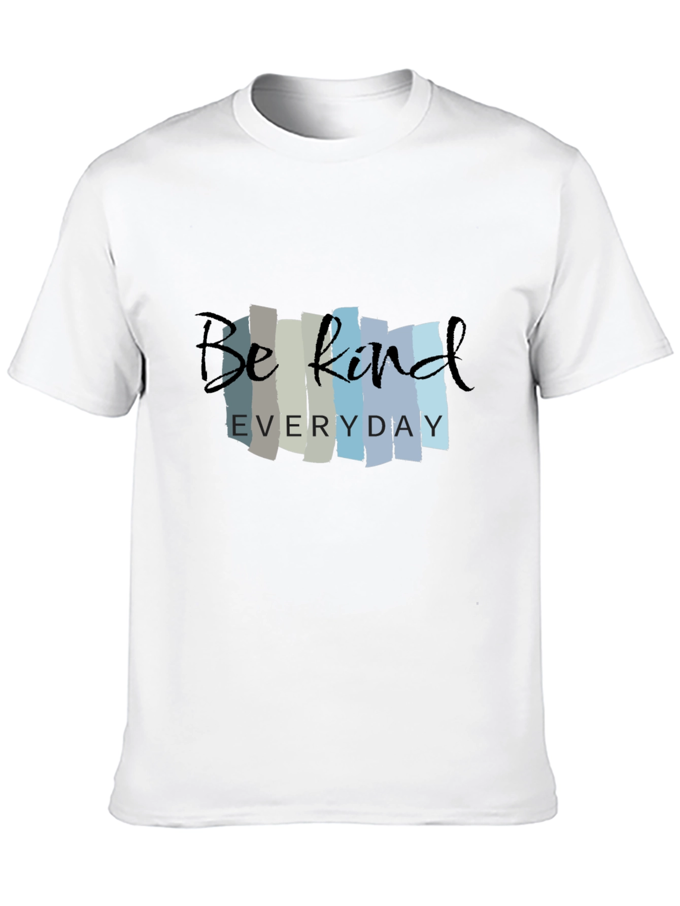 Be Kind Everyday Black Graphic T-Shirt