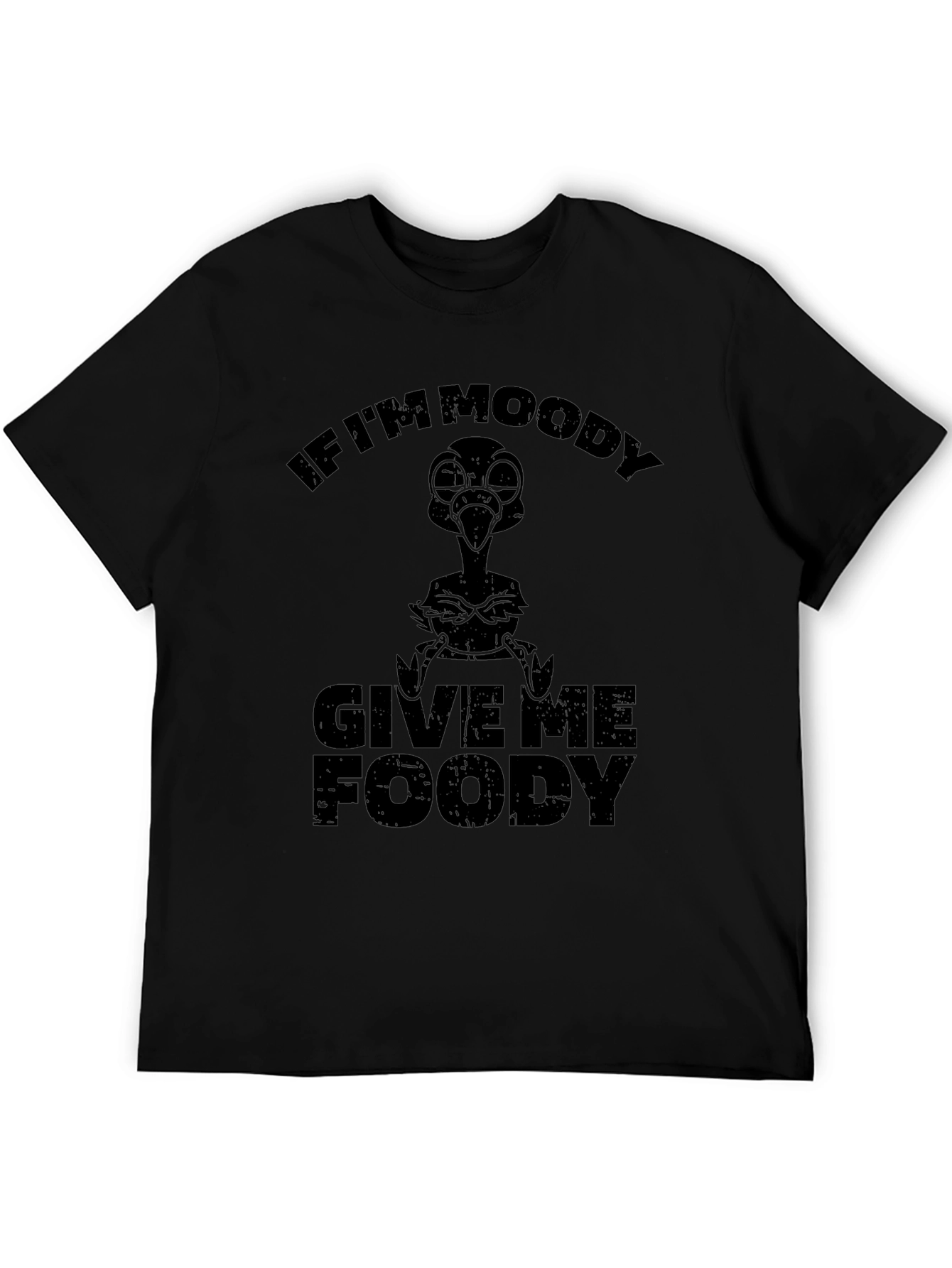 Moody Foody Graphic T-Shirt - Funny Bird Tee