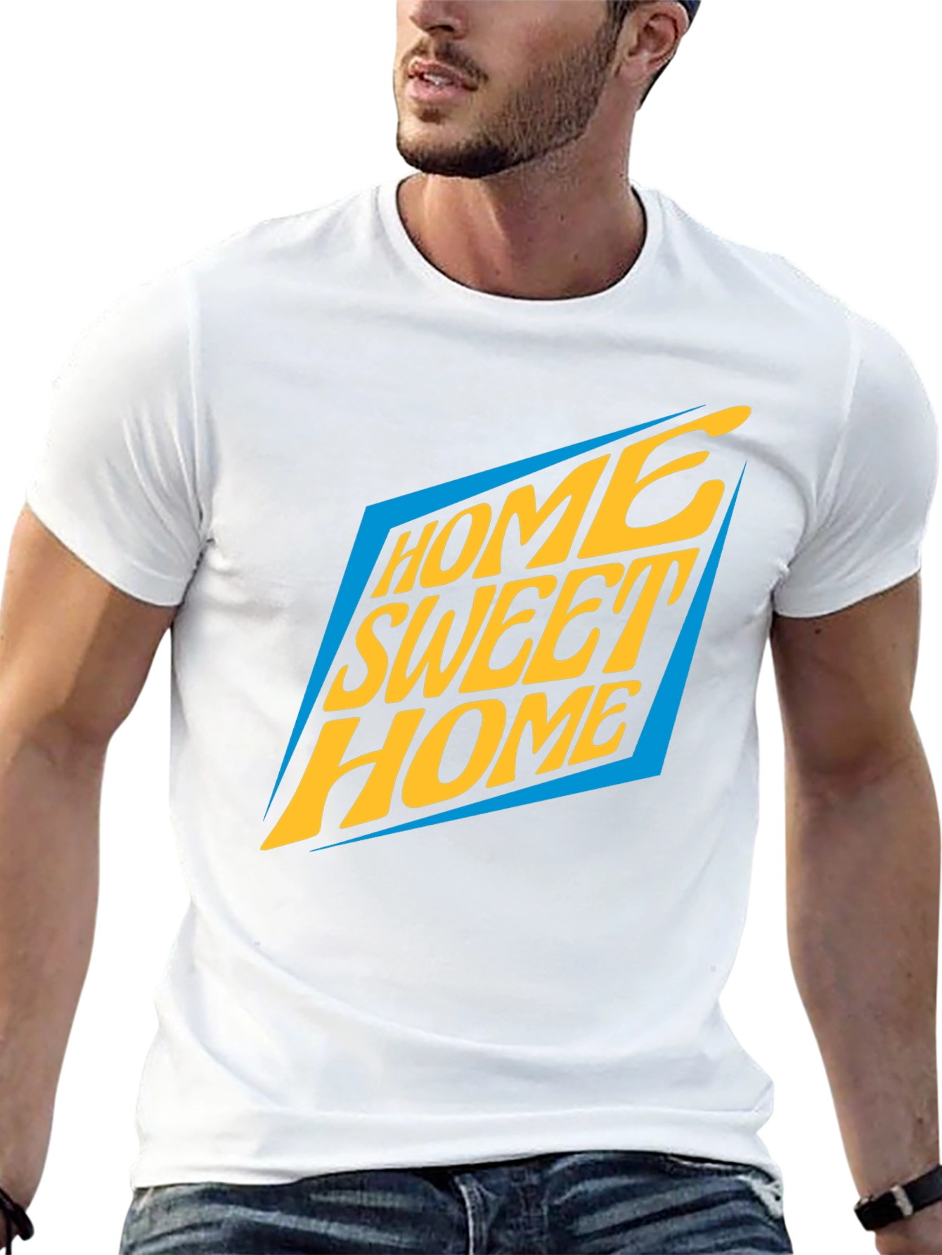 Home Sweet Home Graphic Tee - Soft Cotton Blend