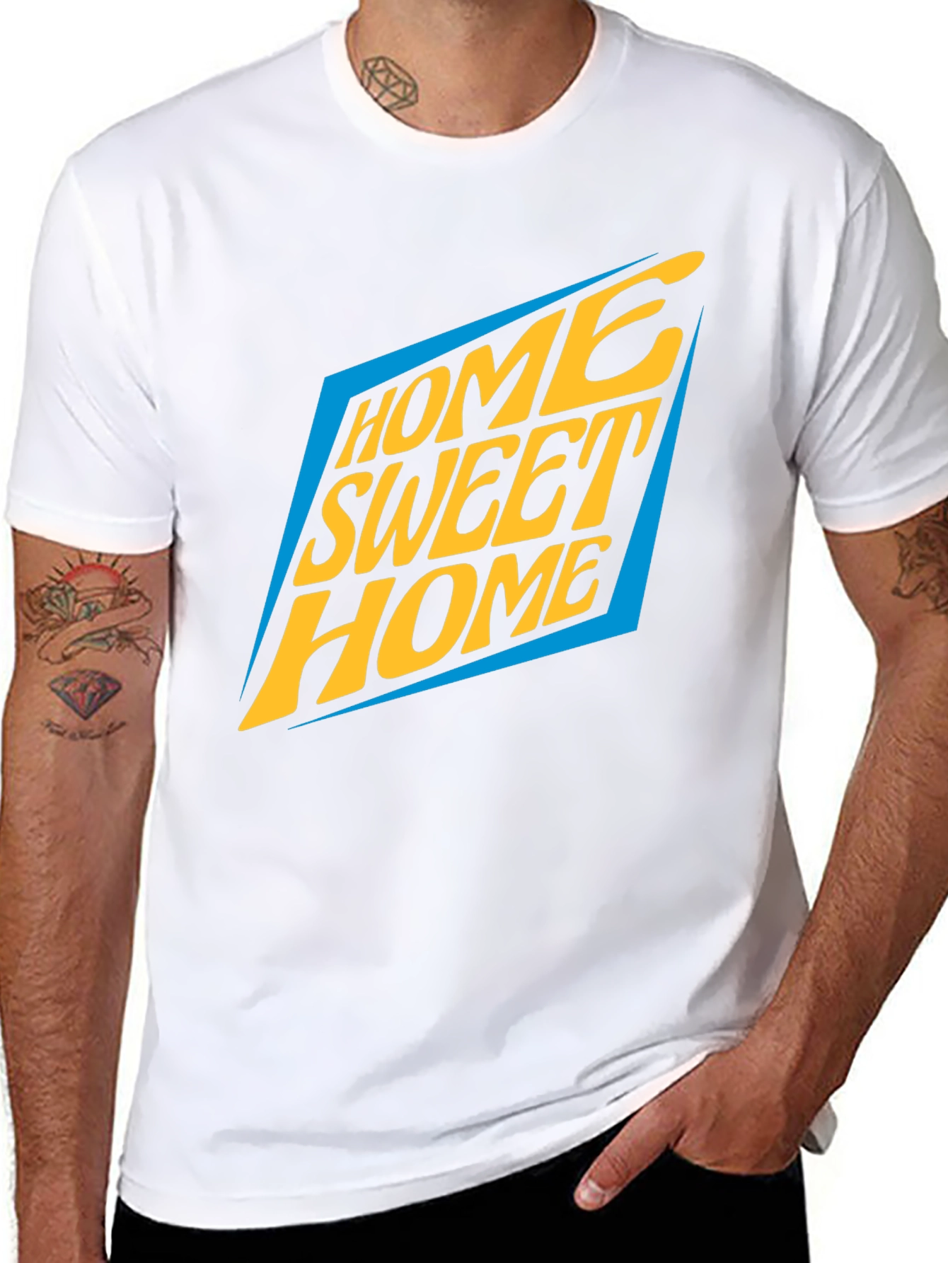 Home Sweet Home Graphic Tee - Soft Cotton Blend