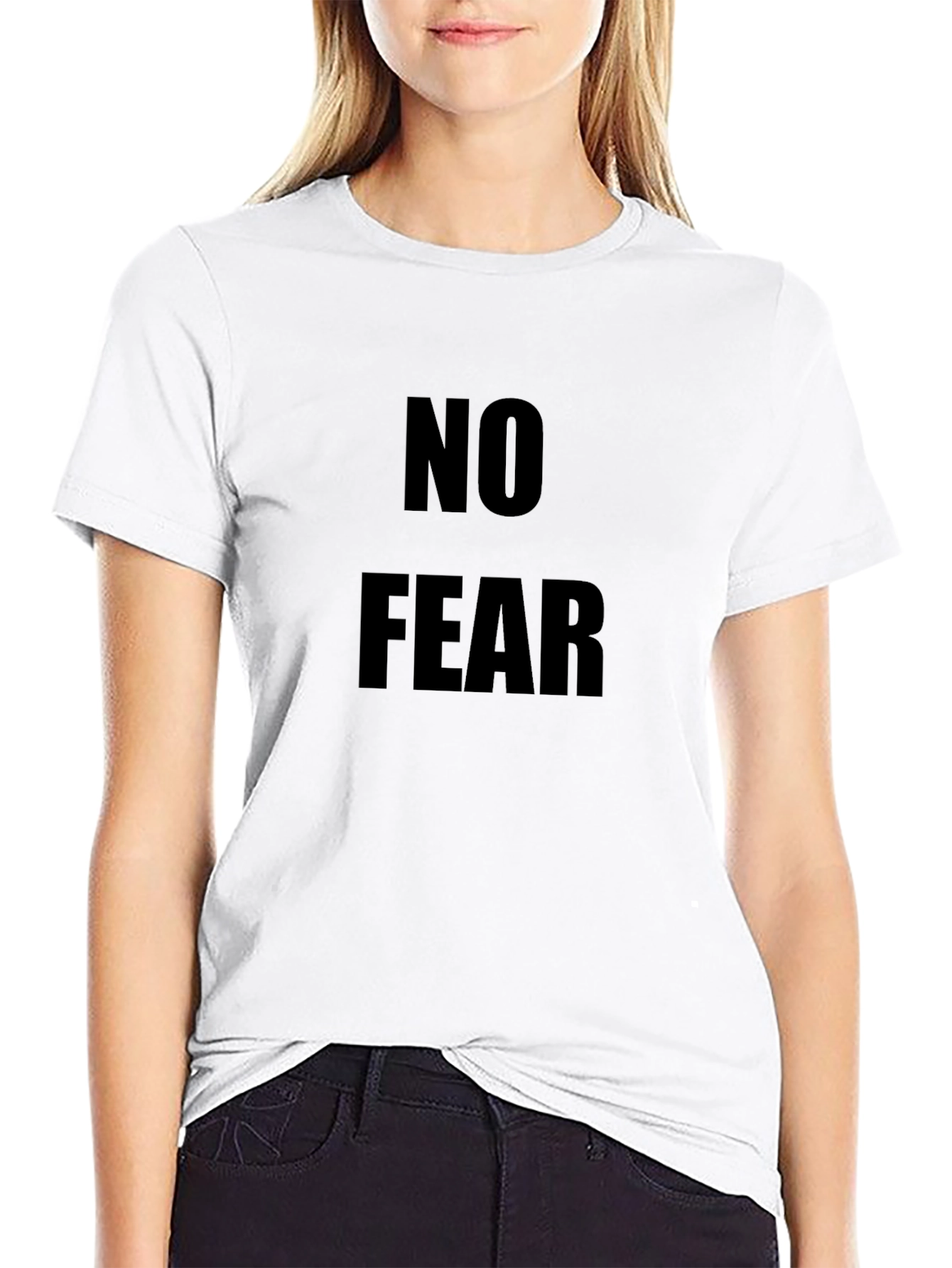 No Fear Black Graphic T-Shirt