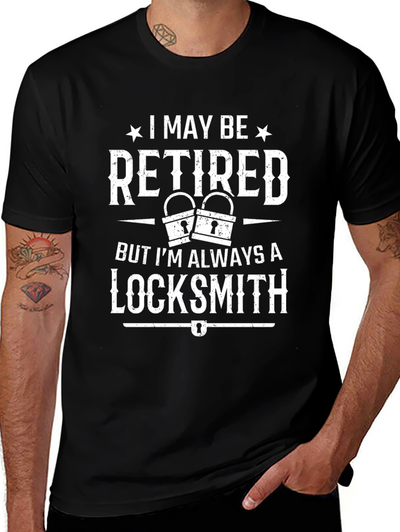 Retired Locksmith T-Shirt