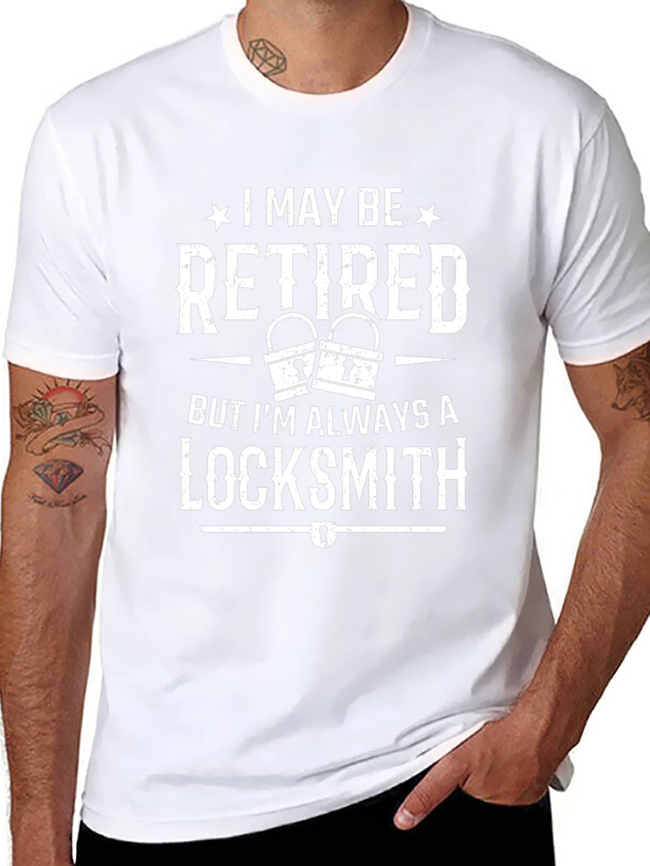 Retired Locksmith T-Shirt