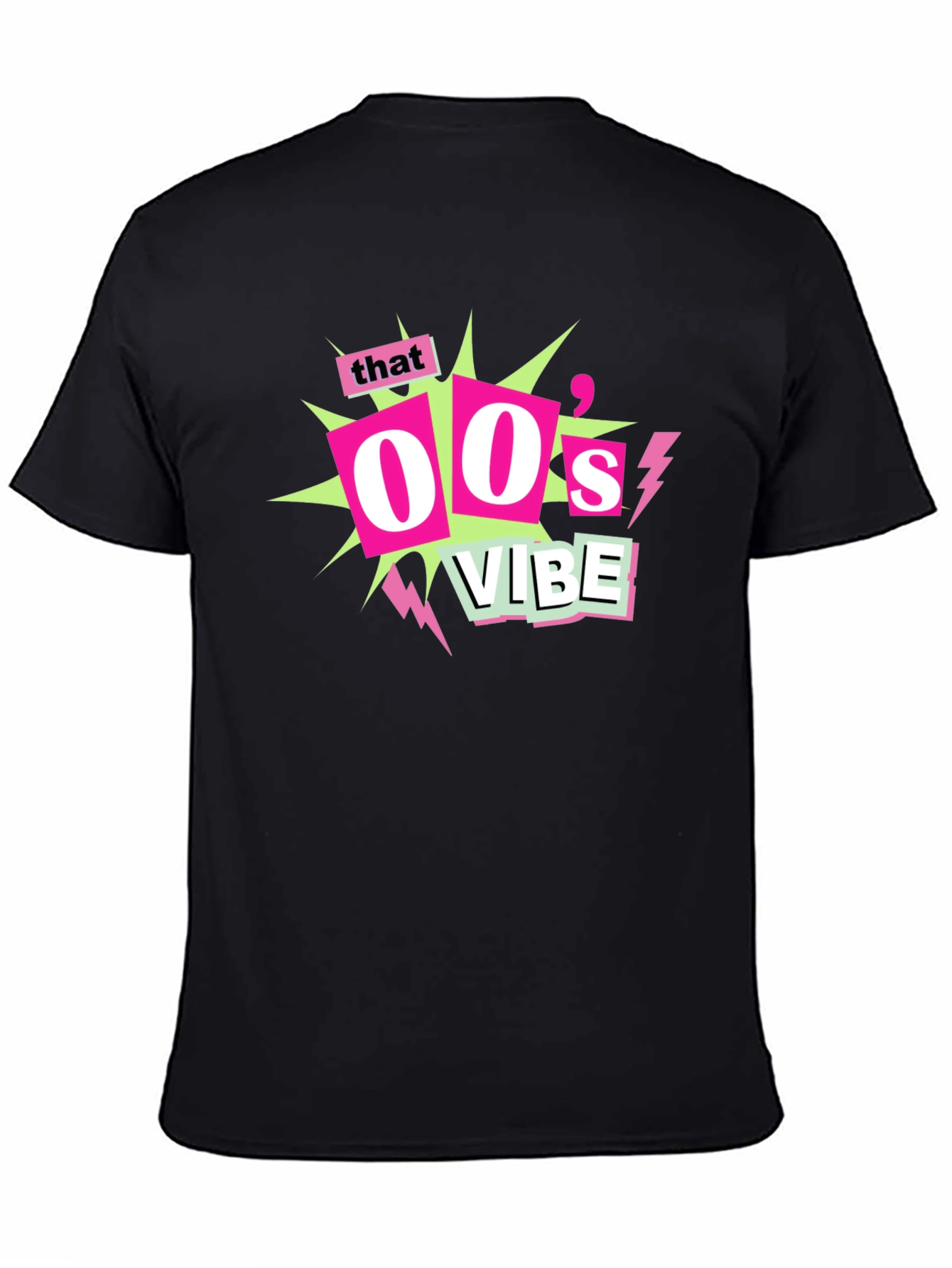 That 00s Vibe Black T-Shirt