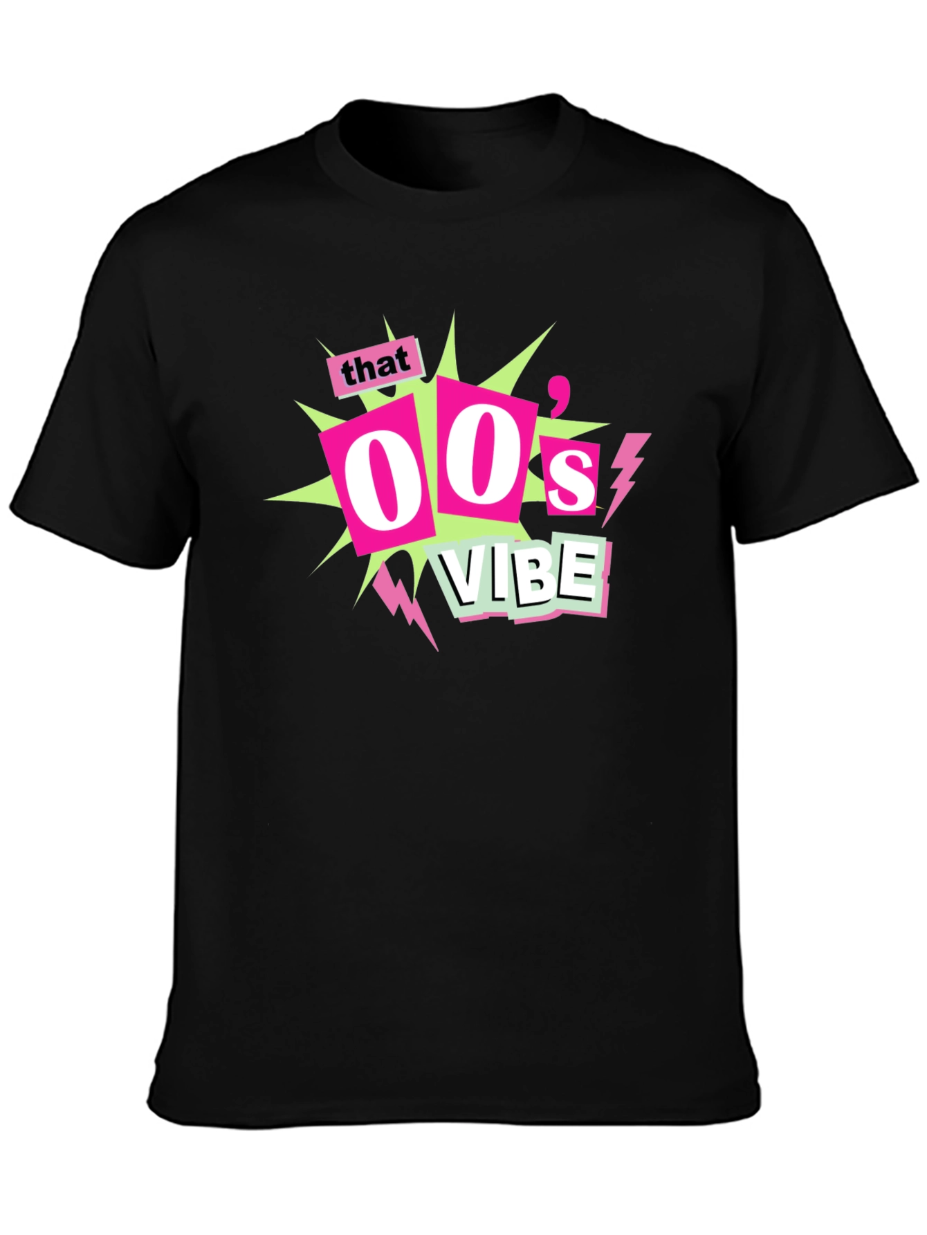 That 00s Vibe Black T-Shirt
