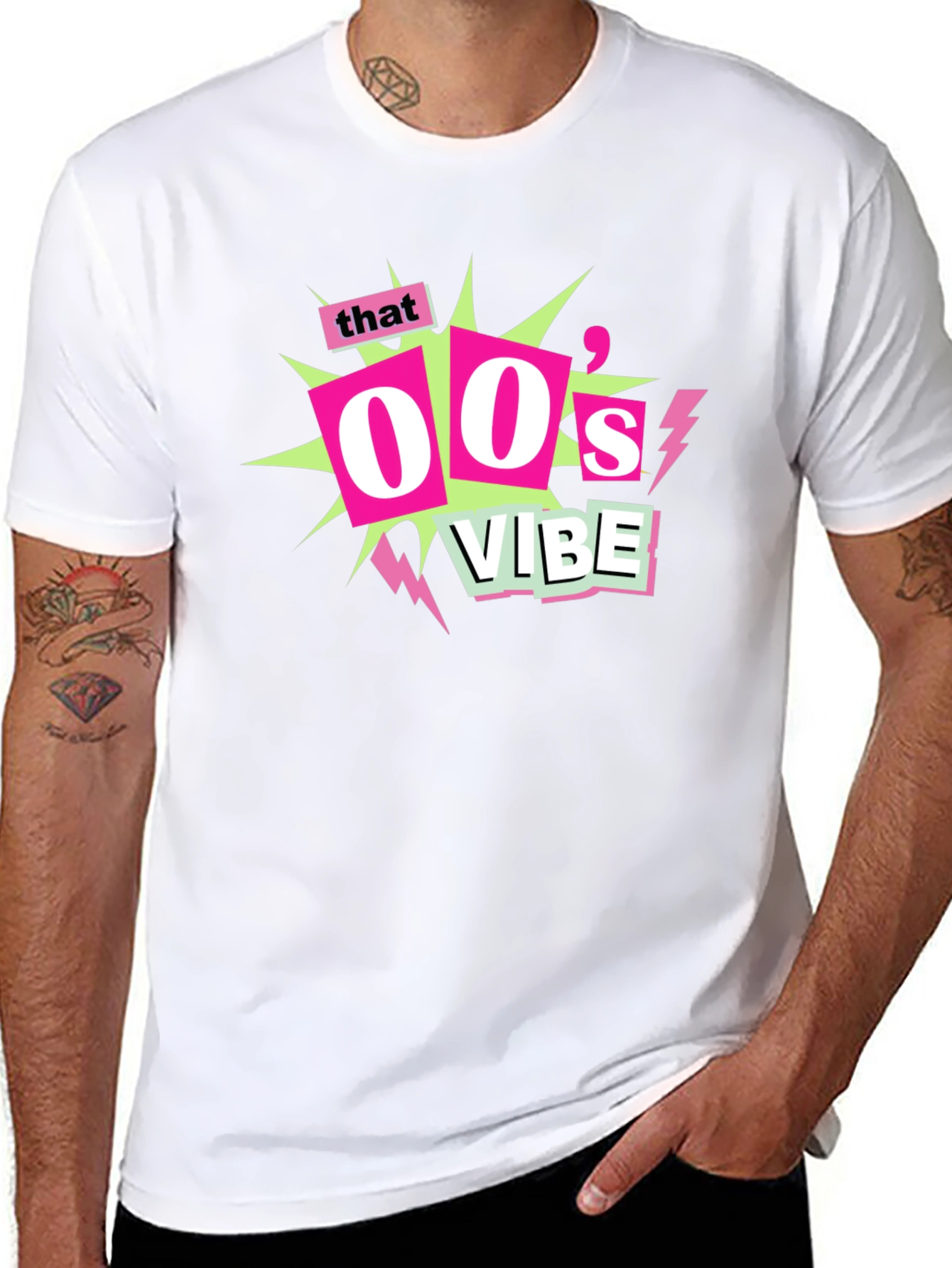 That 00s Vibe Black T-Shirt