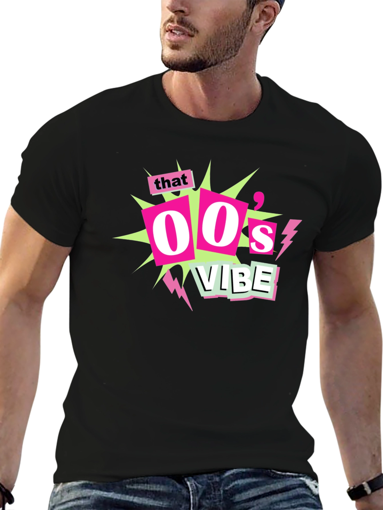 That 00s Vibe Black T-Shirt