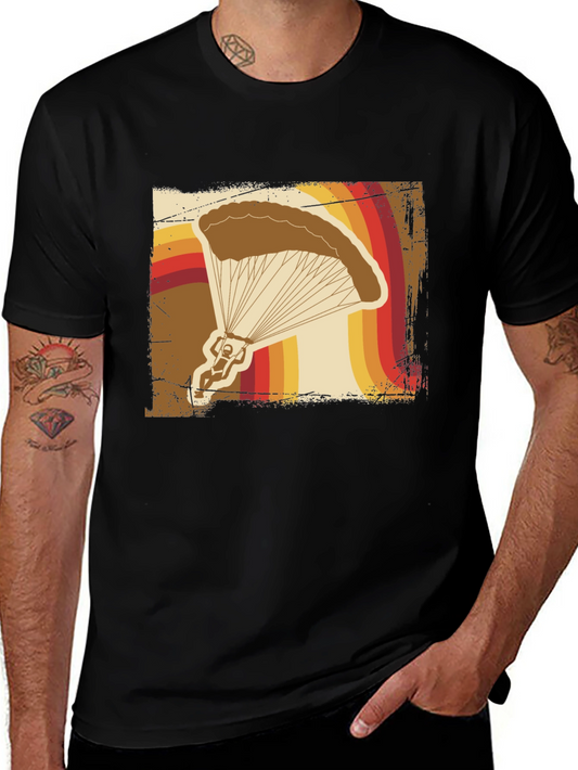 Vintage Parachute T-Shirt - Retro Style
