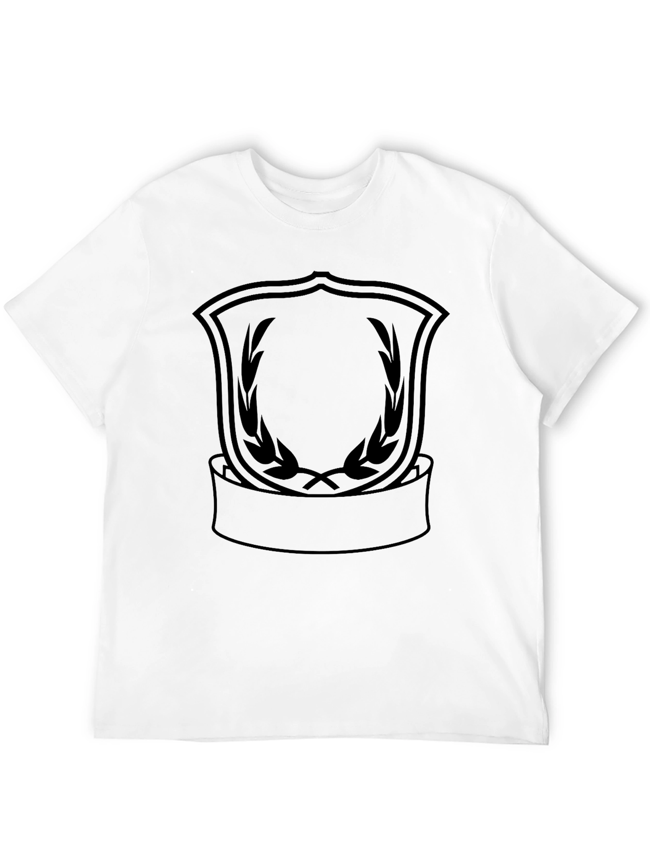 Emblem Graphic Black T-Shirt