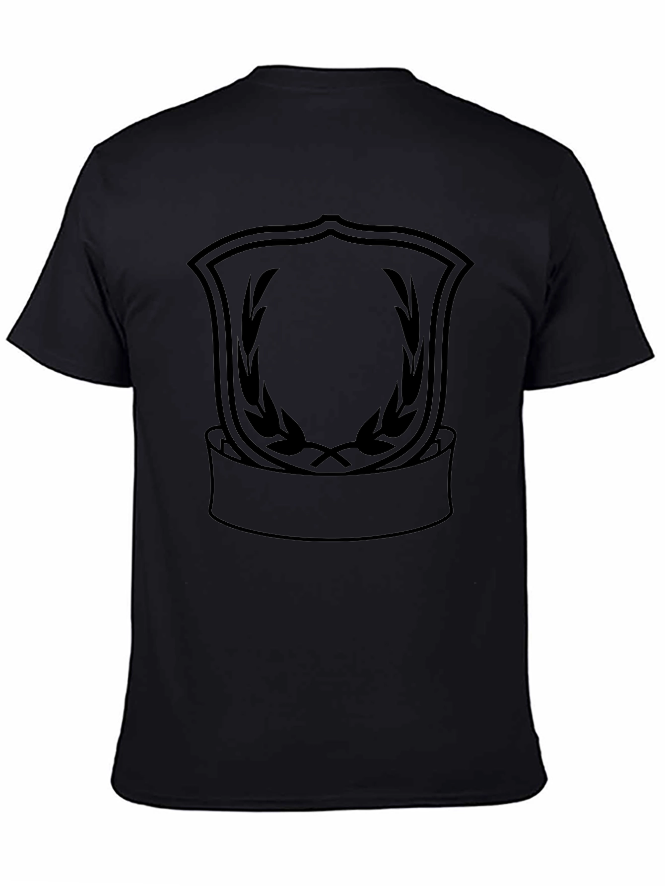 Emblem Graphic Black T-Shirt