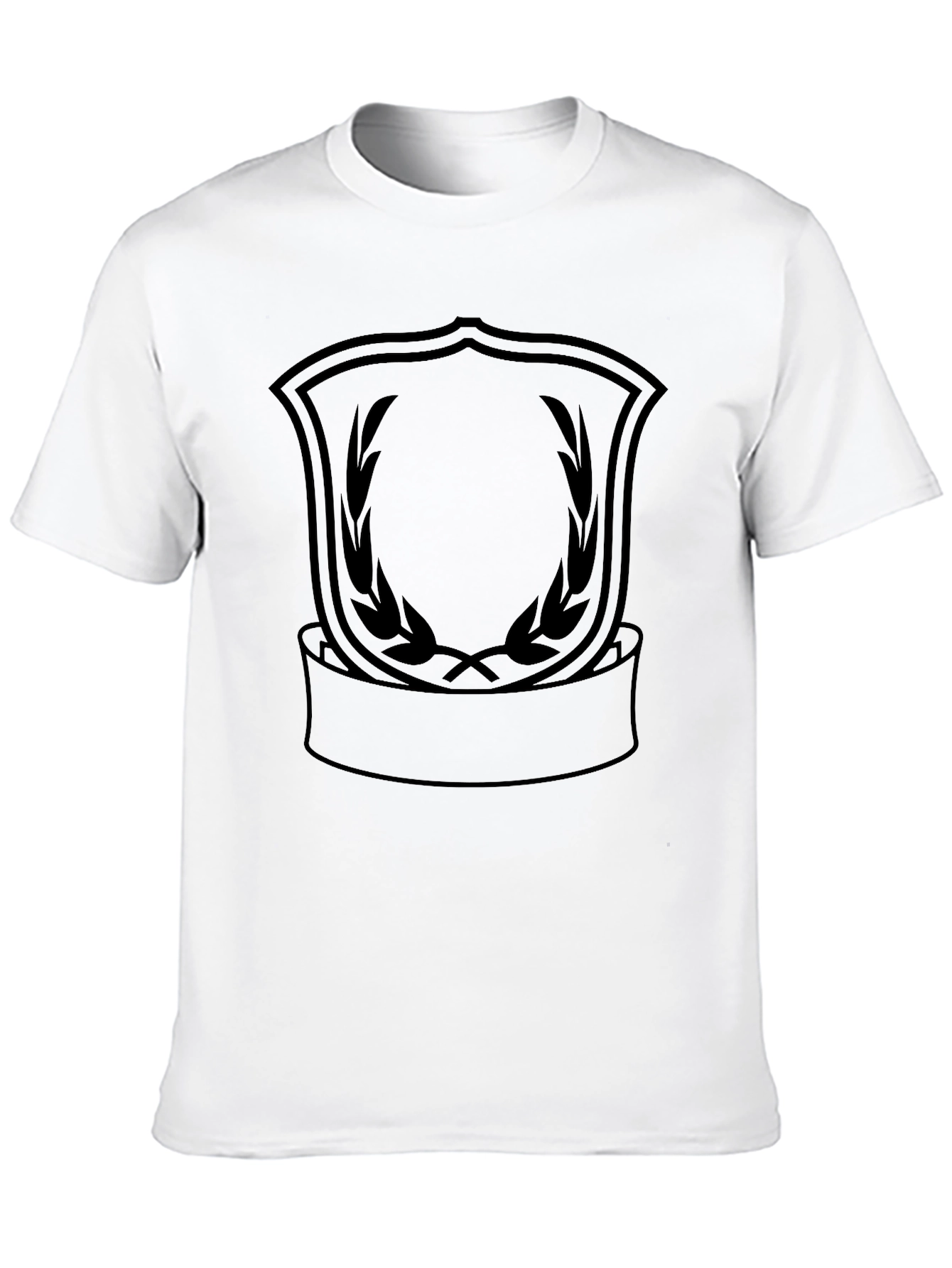 Emblem Graphic Black T-Shirt